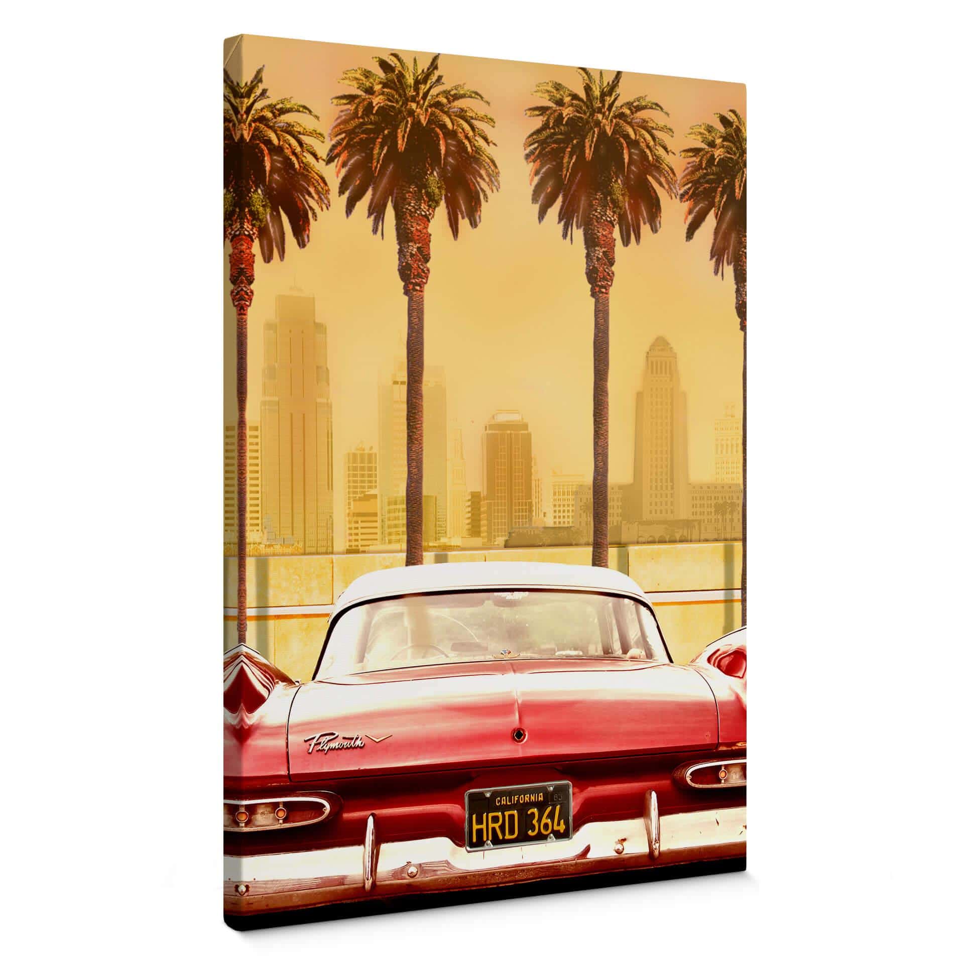 Canvasbillede - Butterworth - Oldtimer in Los Angeles