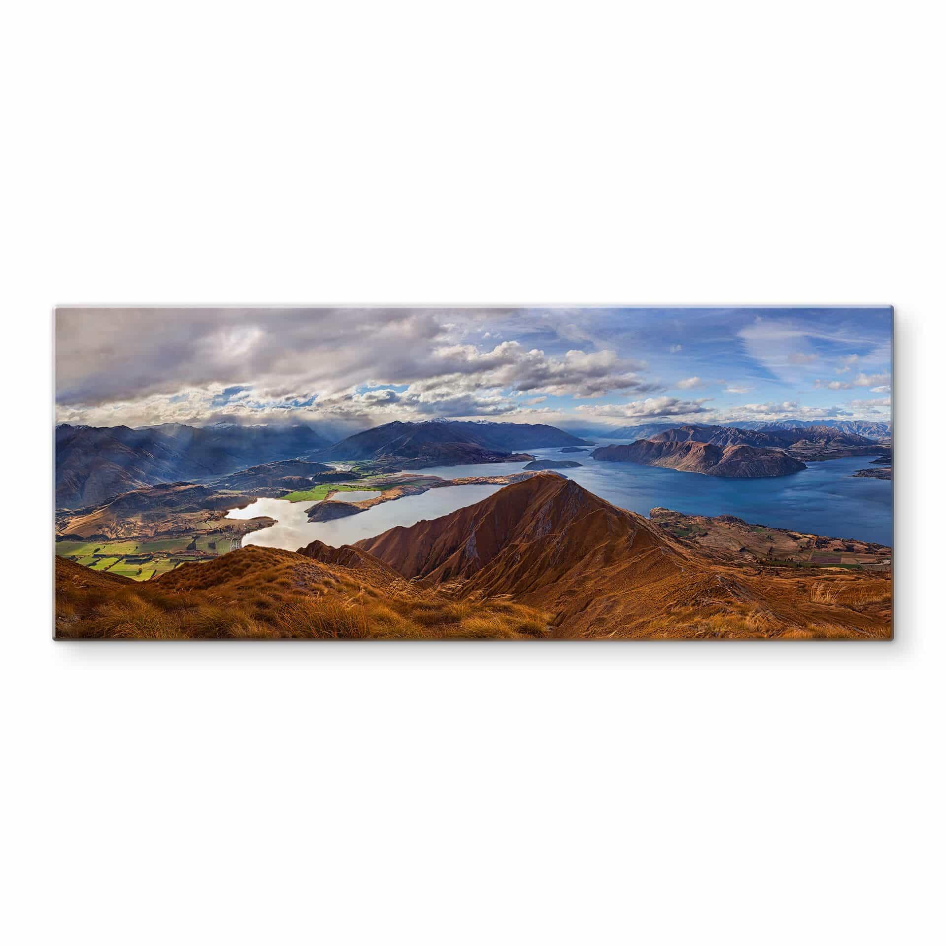 Spritzschutz Yan - Aussicht vom Roys Peak