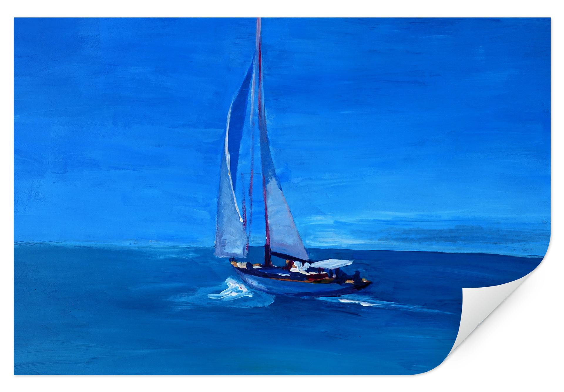 Wallprint Bleichner - Sailing into the Blue