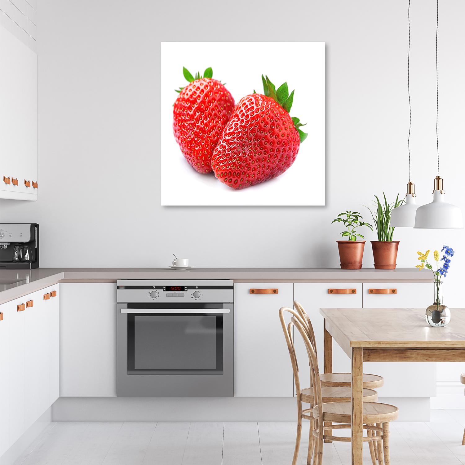 Canvasbillede, jordbærfrugt