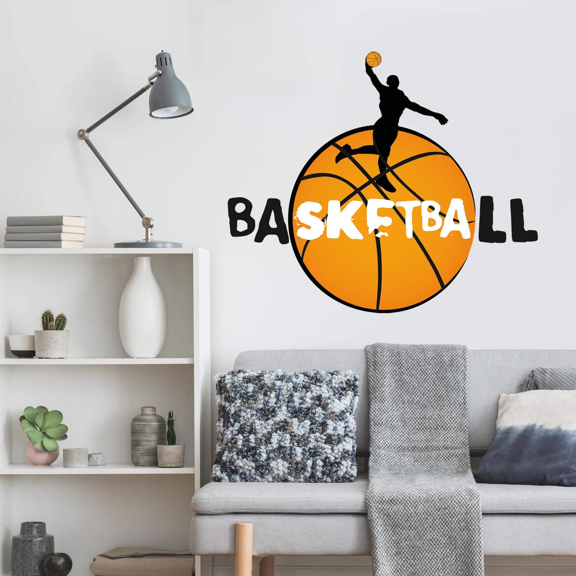 Wallsticker - Slogan - Basketball
