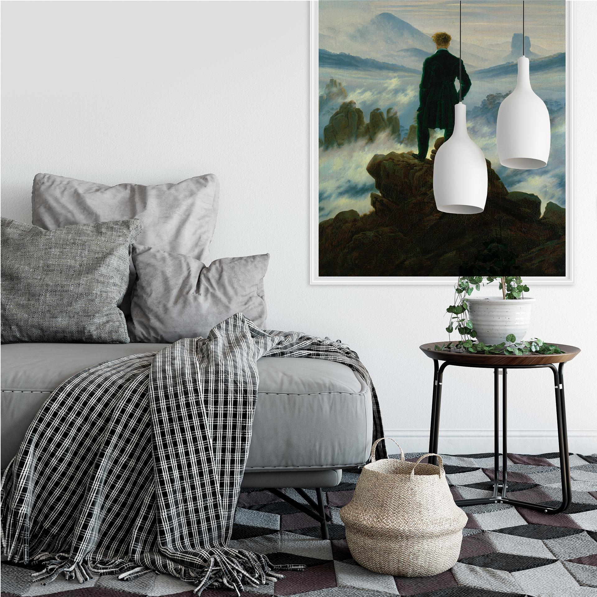 Wallprint Friedrich - Der Wanderer über dem Nebelmeer
