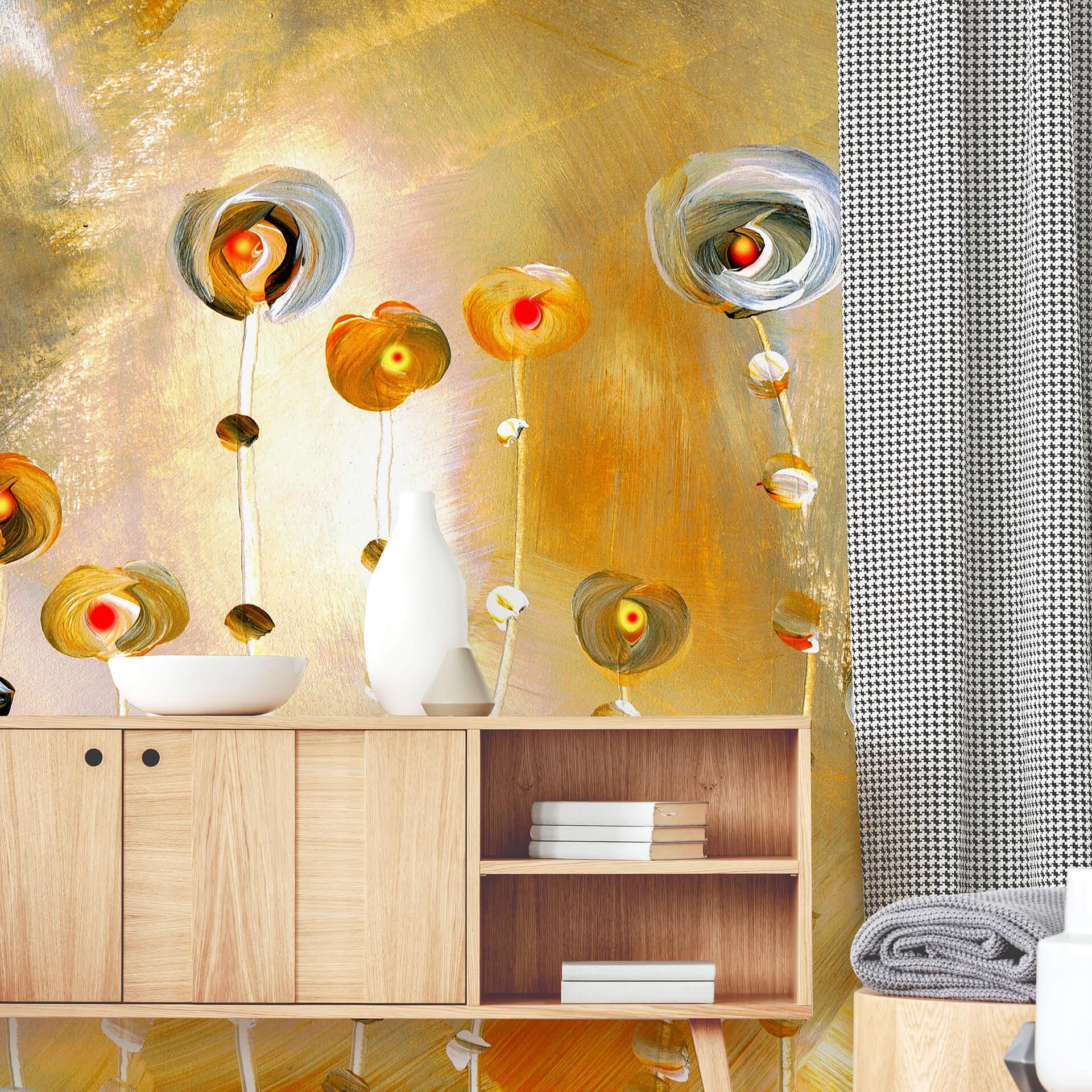 Fotobehang Niksic - Golden Eye
