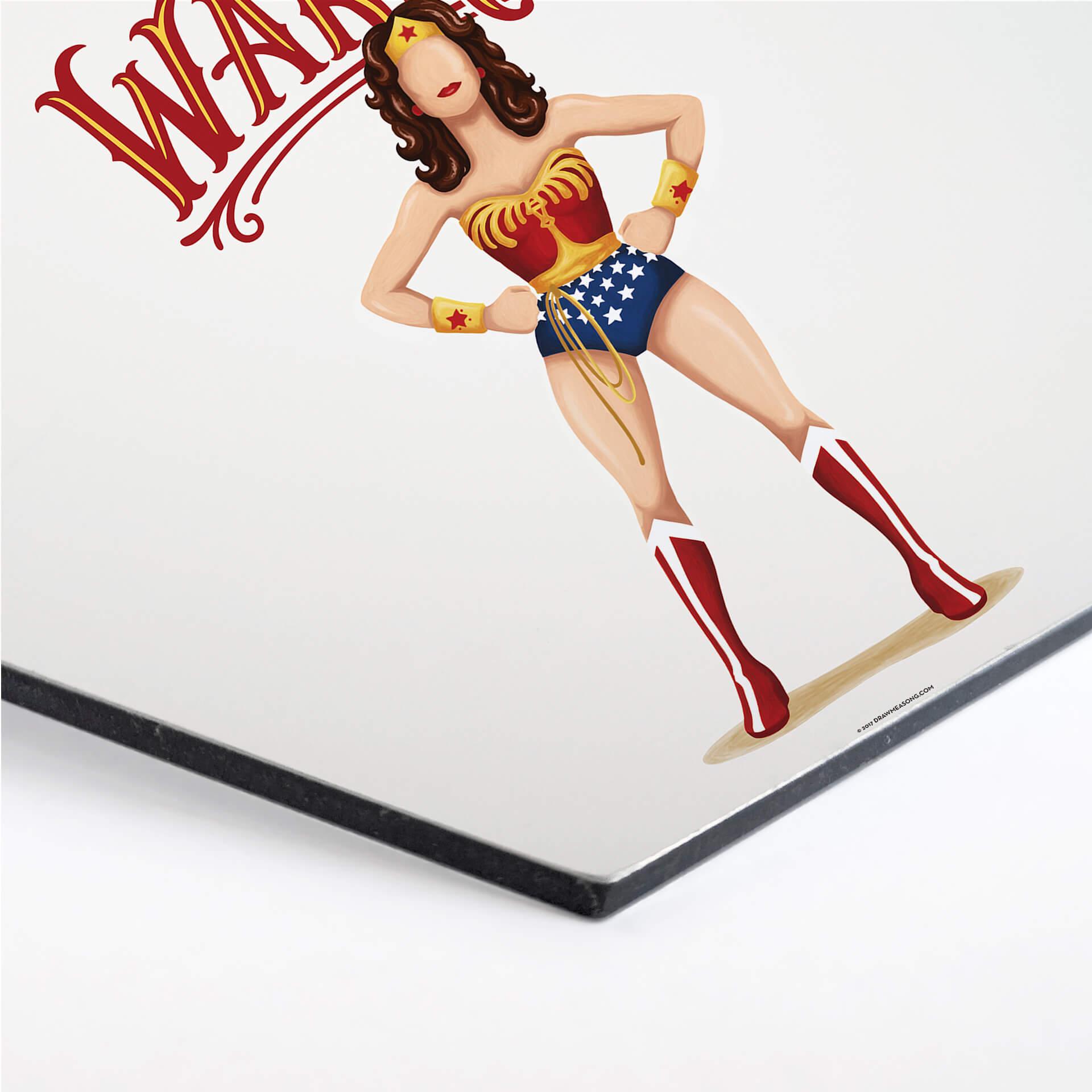 Esagoni Alu-dibond Tohmé - Wonderwoman