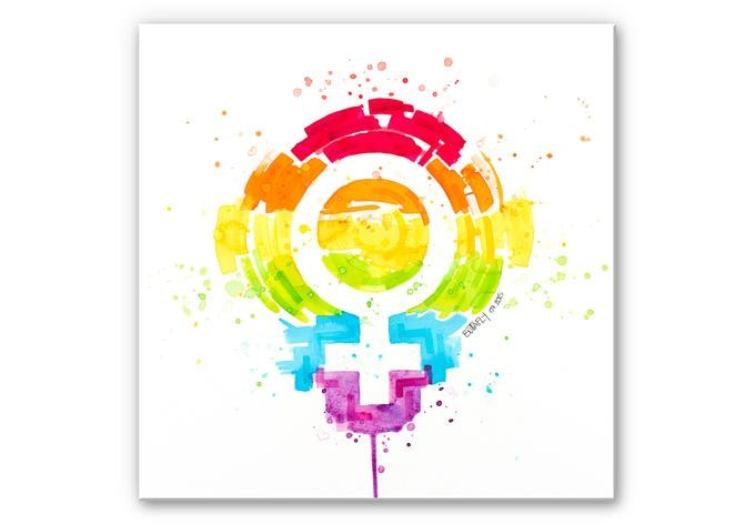 Tableau Forex - Buttafly - Social Movement - Female