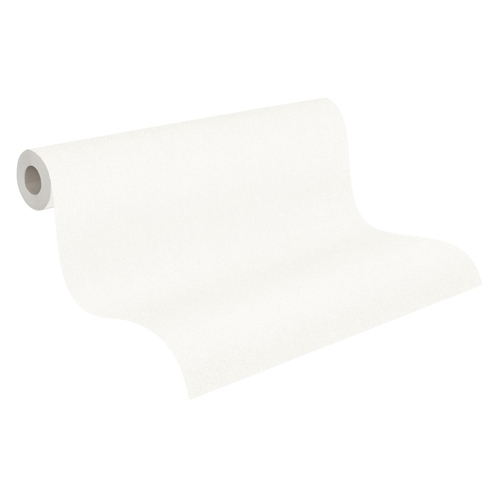 Architects Paper Floral Impression - Papier peint intissé uni, blanc