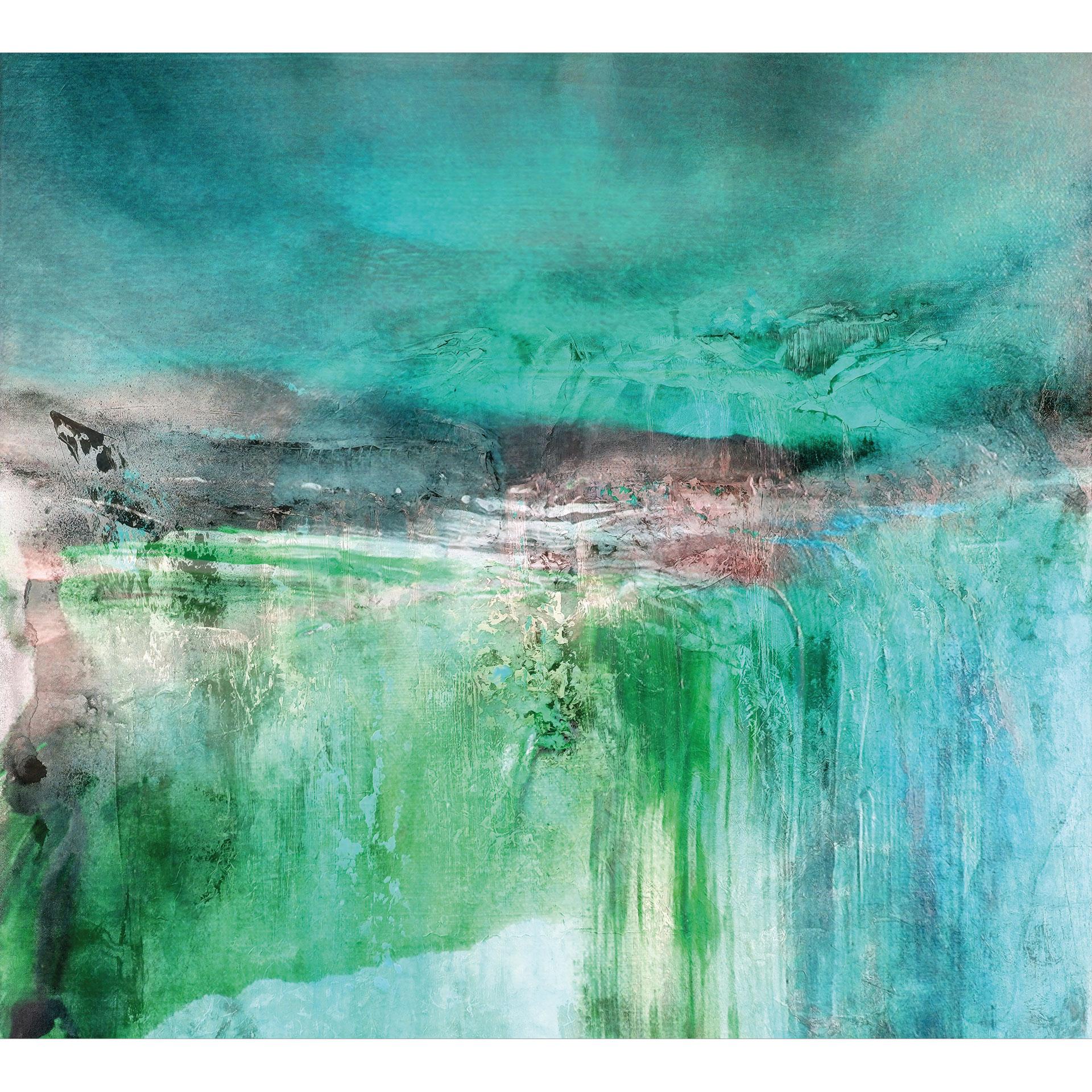 Fotobehang Abstract - Groen fantasielandschap - Schmucker