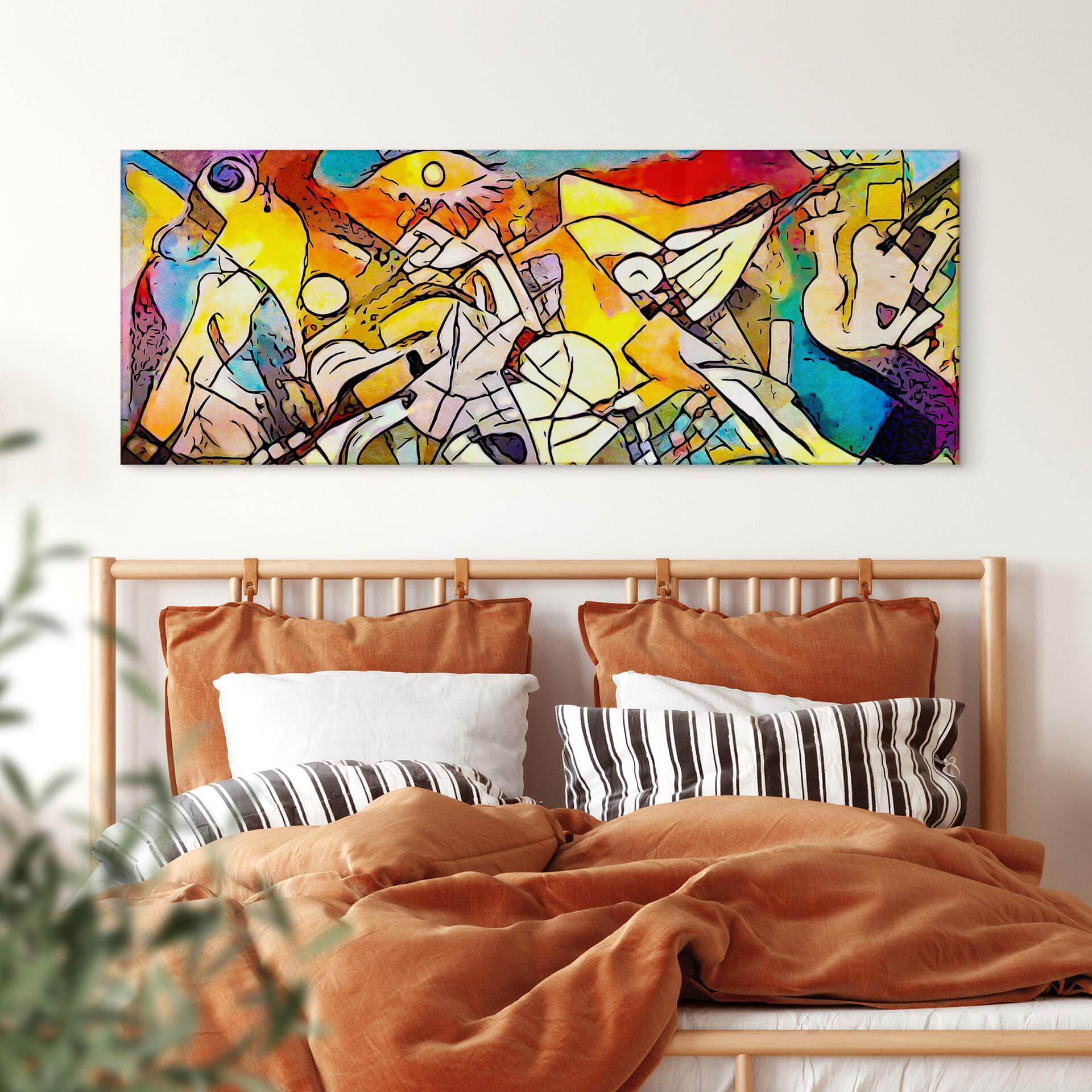 Akrylbillede Zamart - Hyldest til Picasso - Kaos - Panorama