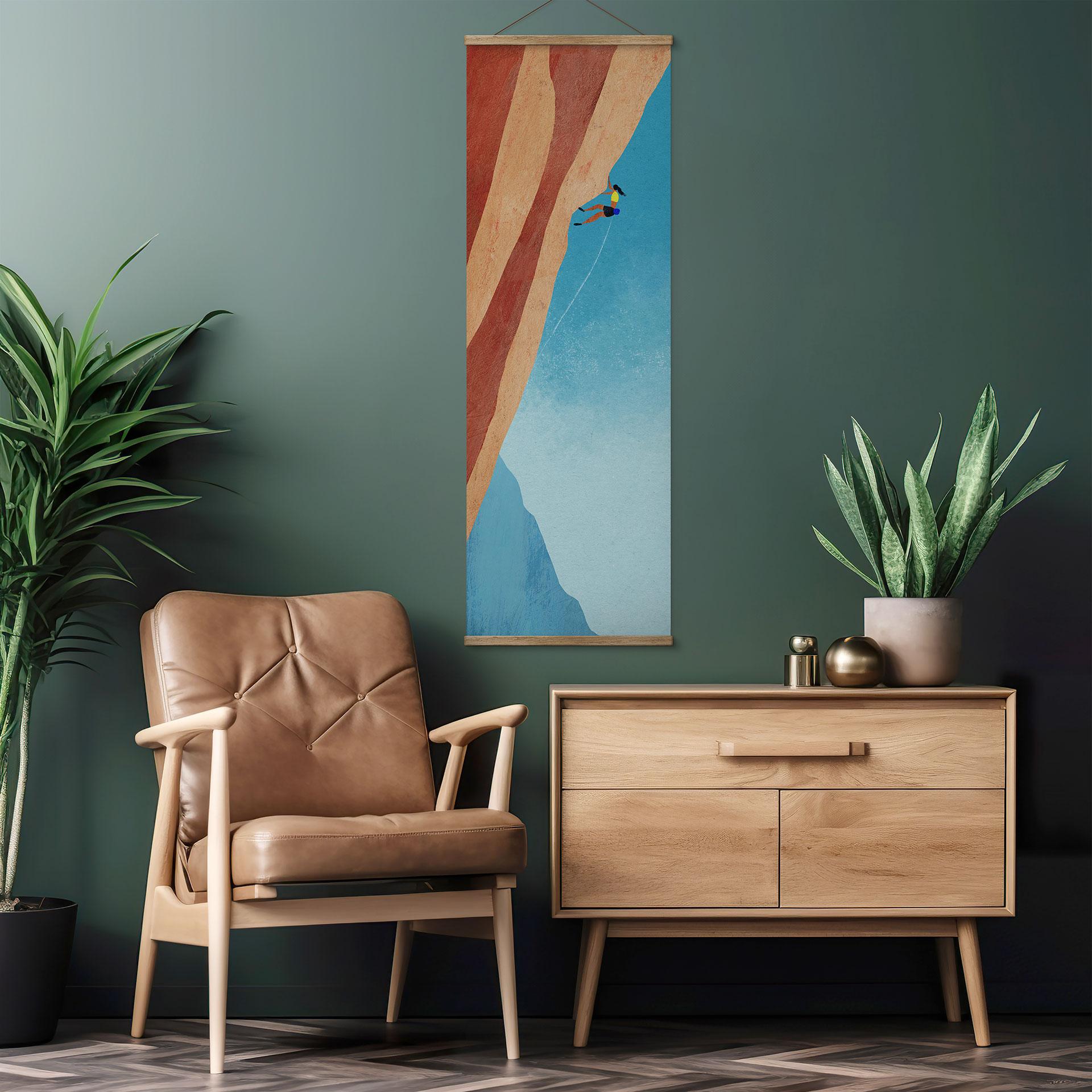 Tekstil plakat Climbing the Grand Canyon - Rivers - Panorama