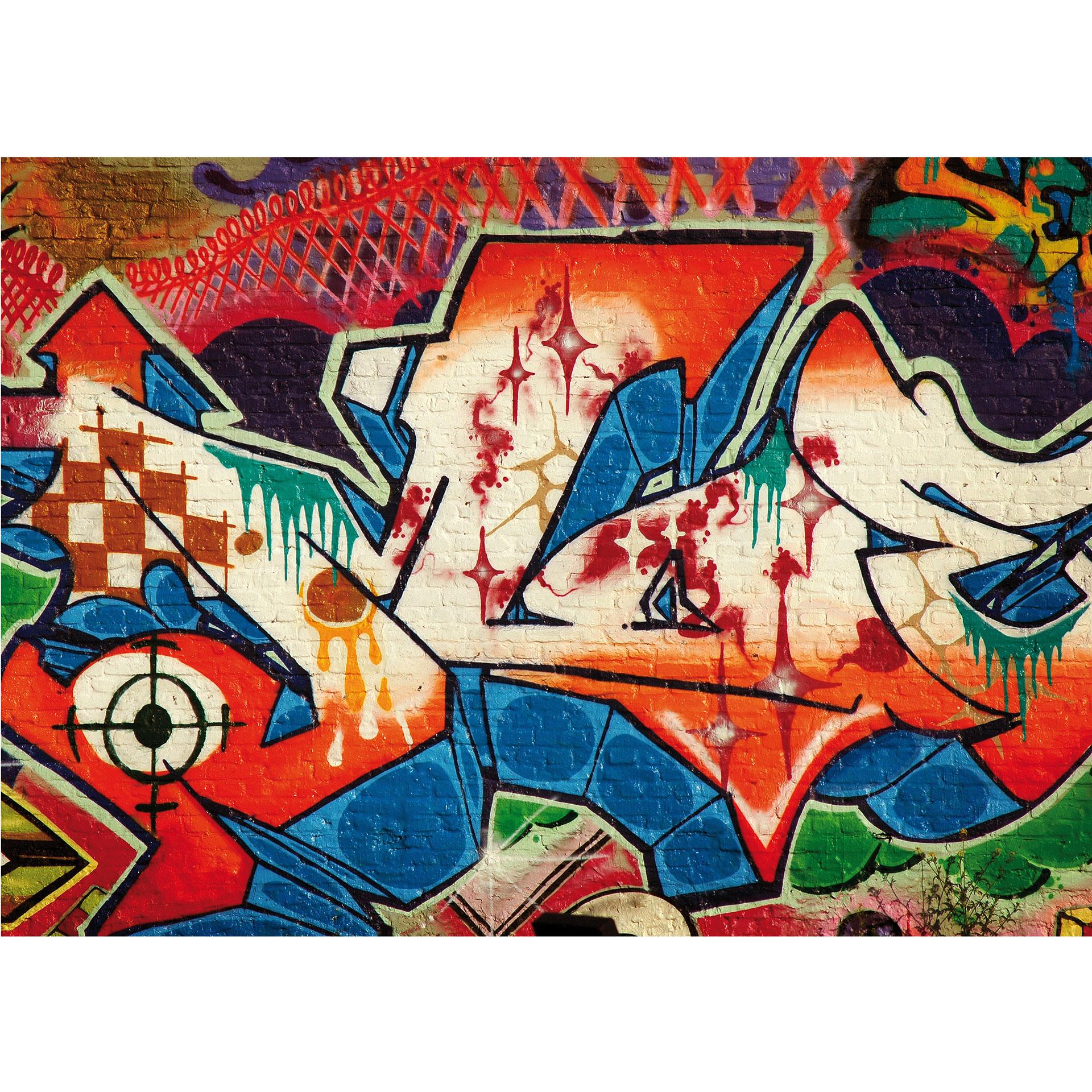 Fotobehang Graffiti