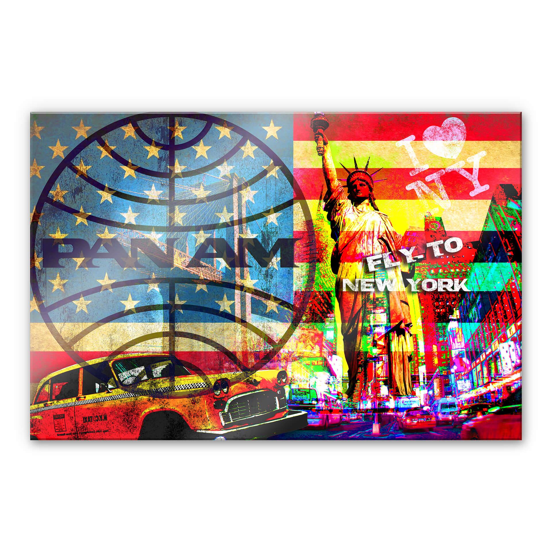 Akrylbillede PAN AM - New York