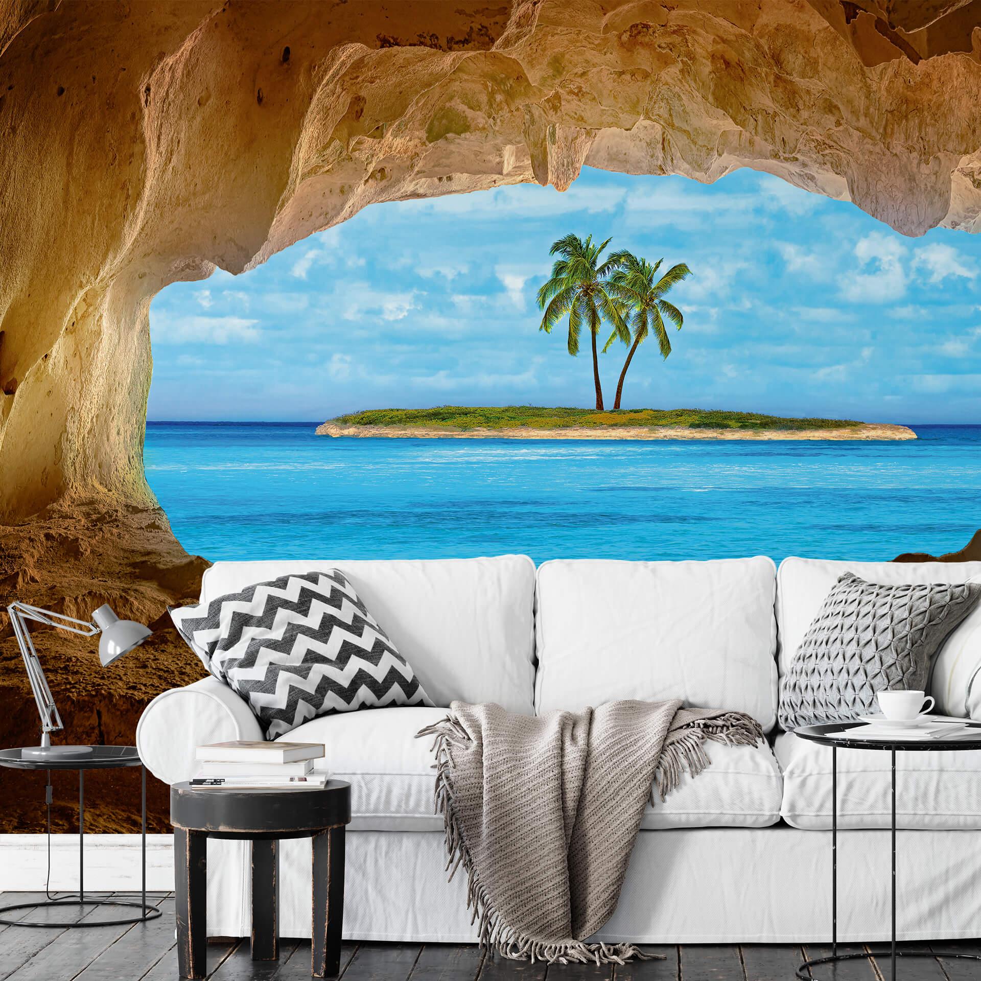 Fotobehang Papierbehang Paradise - 366x254 cm