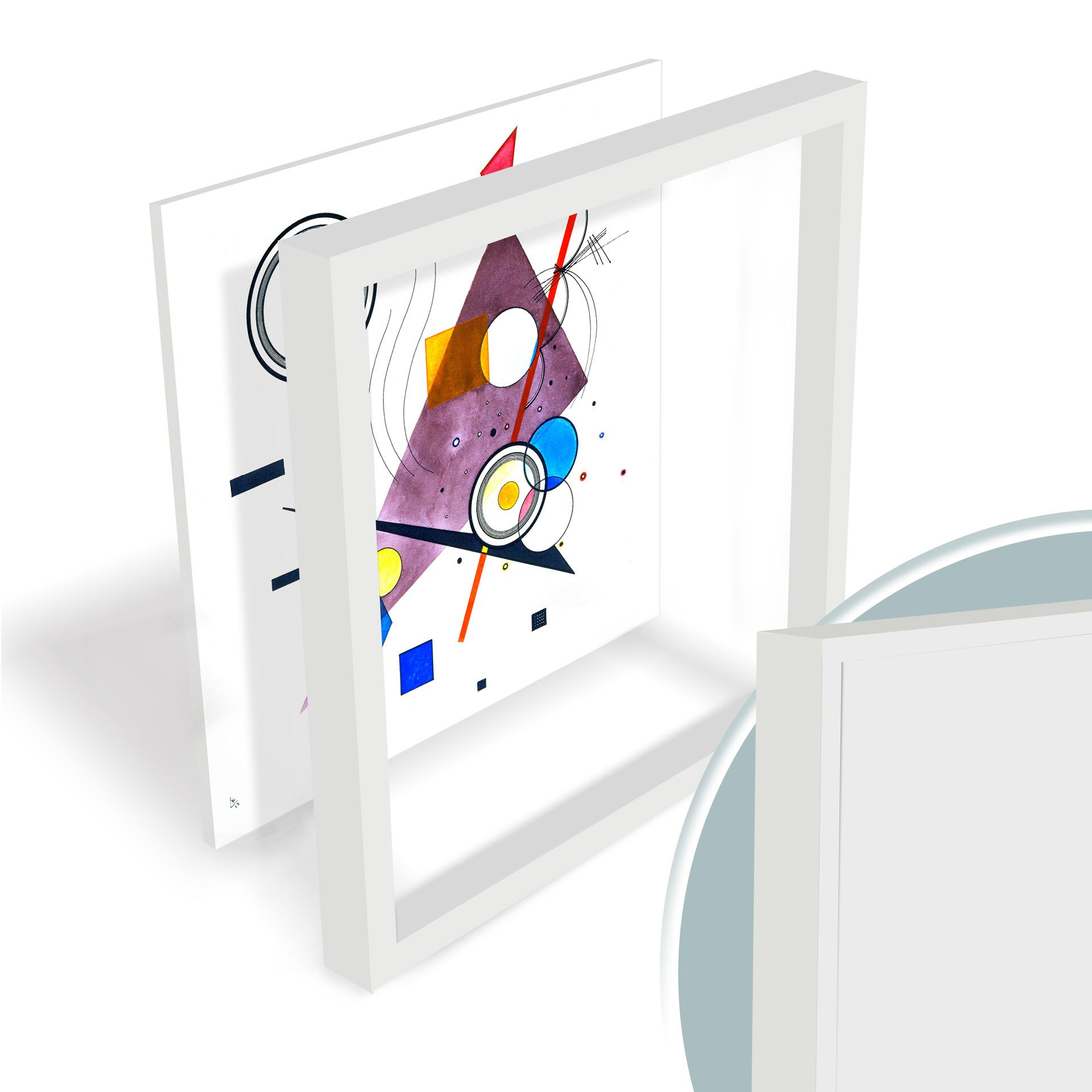 Stampa su Forex Kandinsky - Composizione II