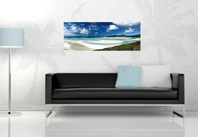 Muurprints Whitehaven Beach