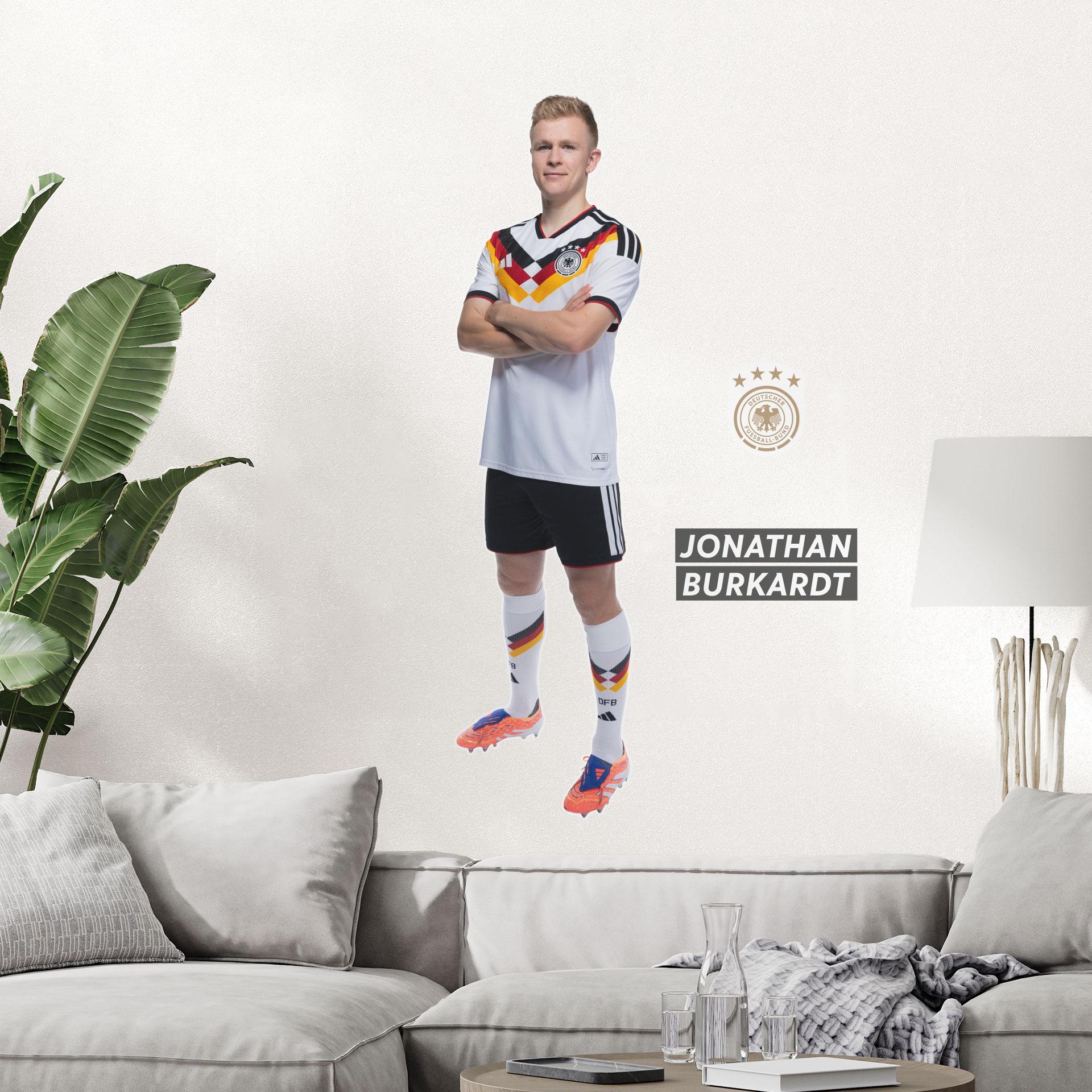 DFB Sticker WM 2026, Wandtattoo Jonathan Burkardt