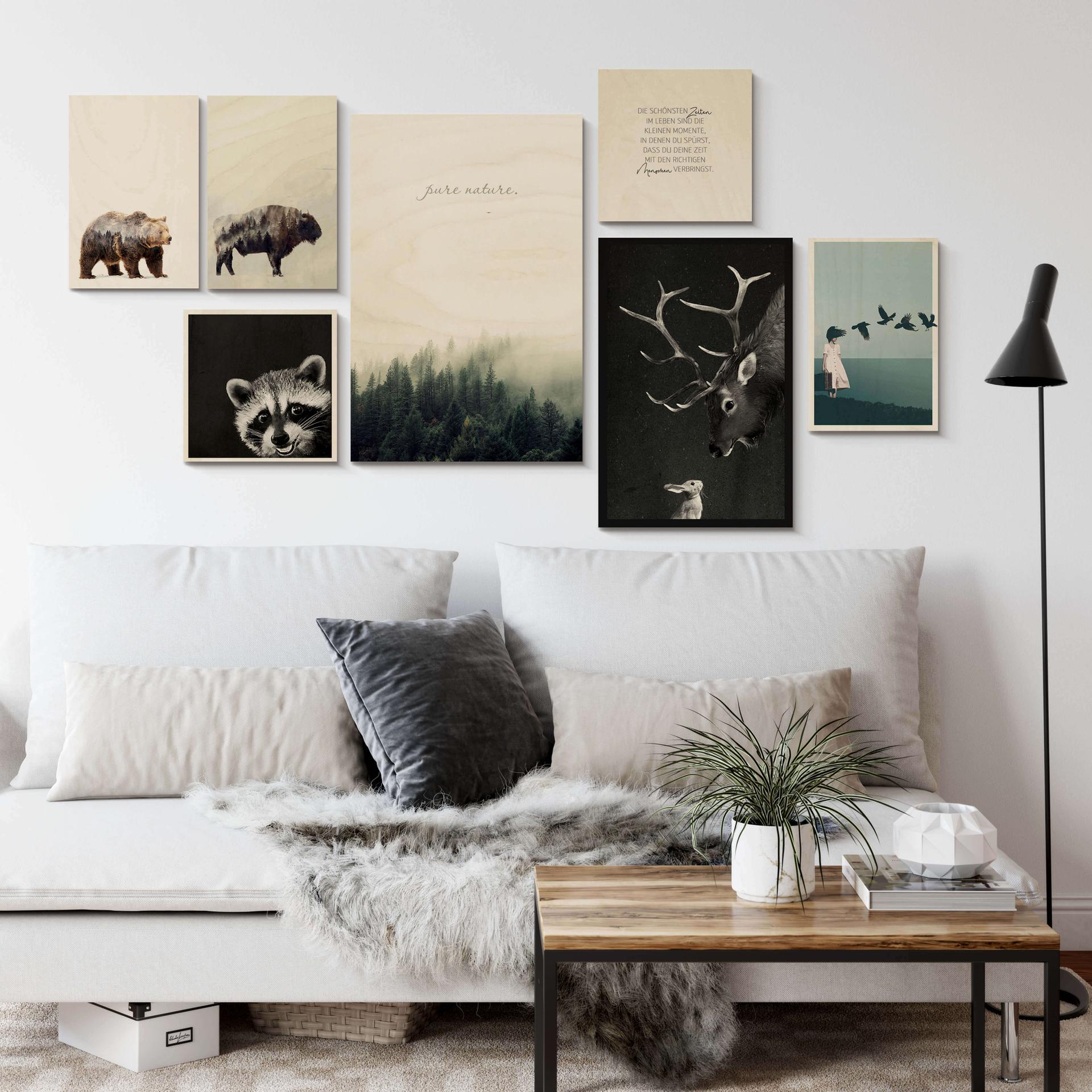 Plakat drewniany Najlepsze chwile w życiu 02