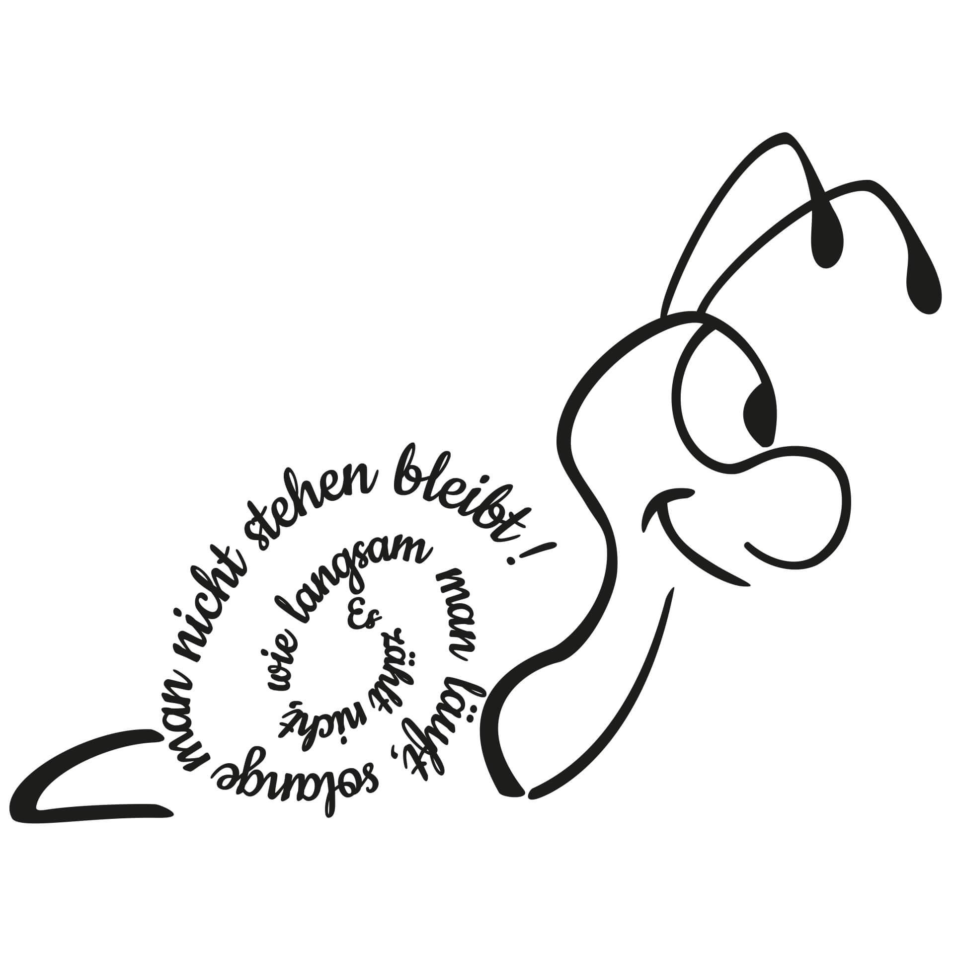 Wandtattoo Es zählt nicht...