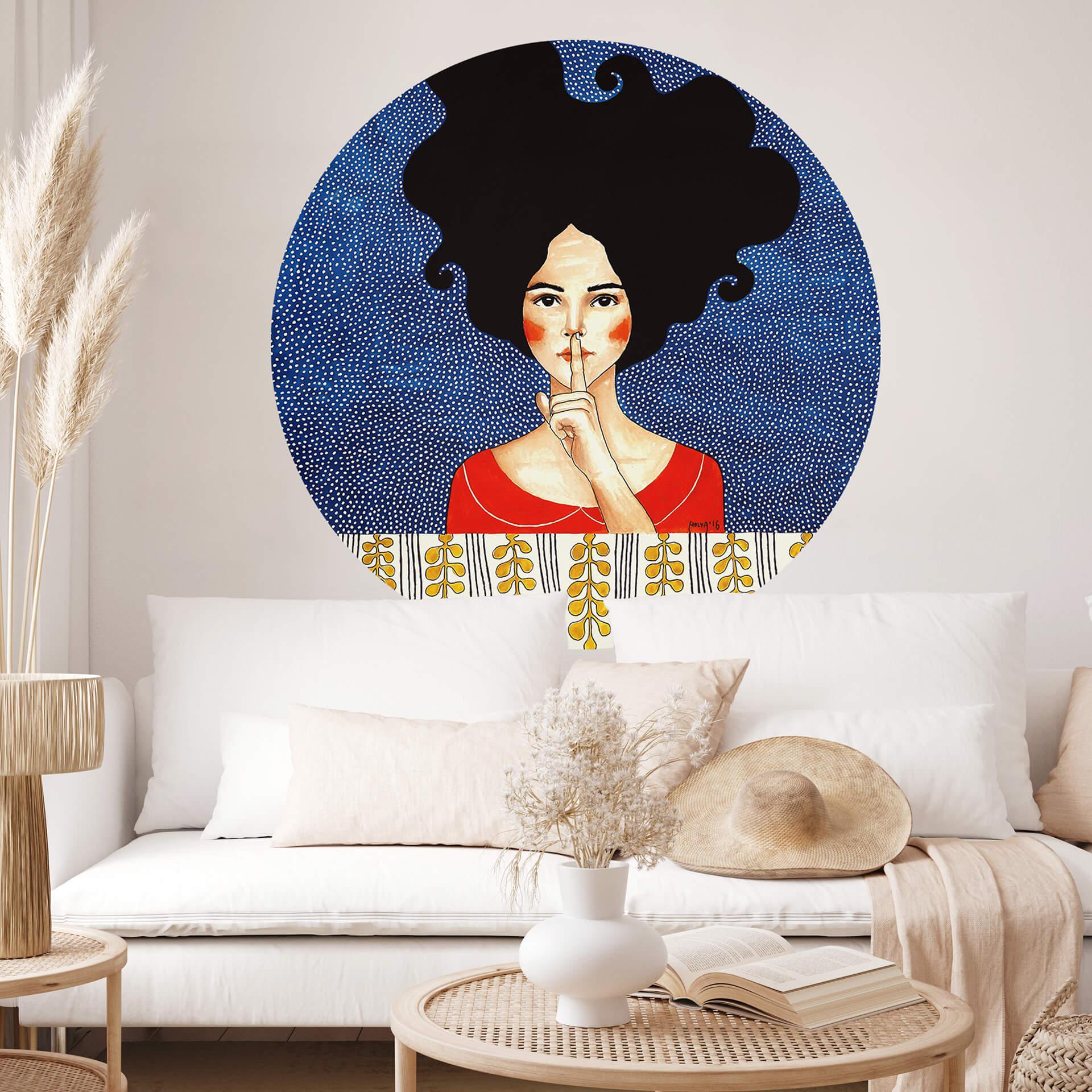 Wall Sticker Hülya - Quietness