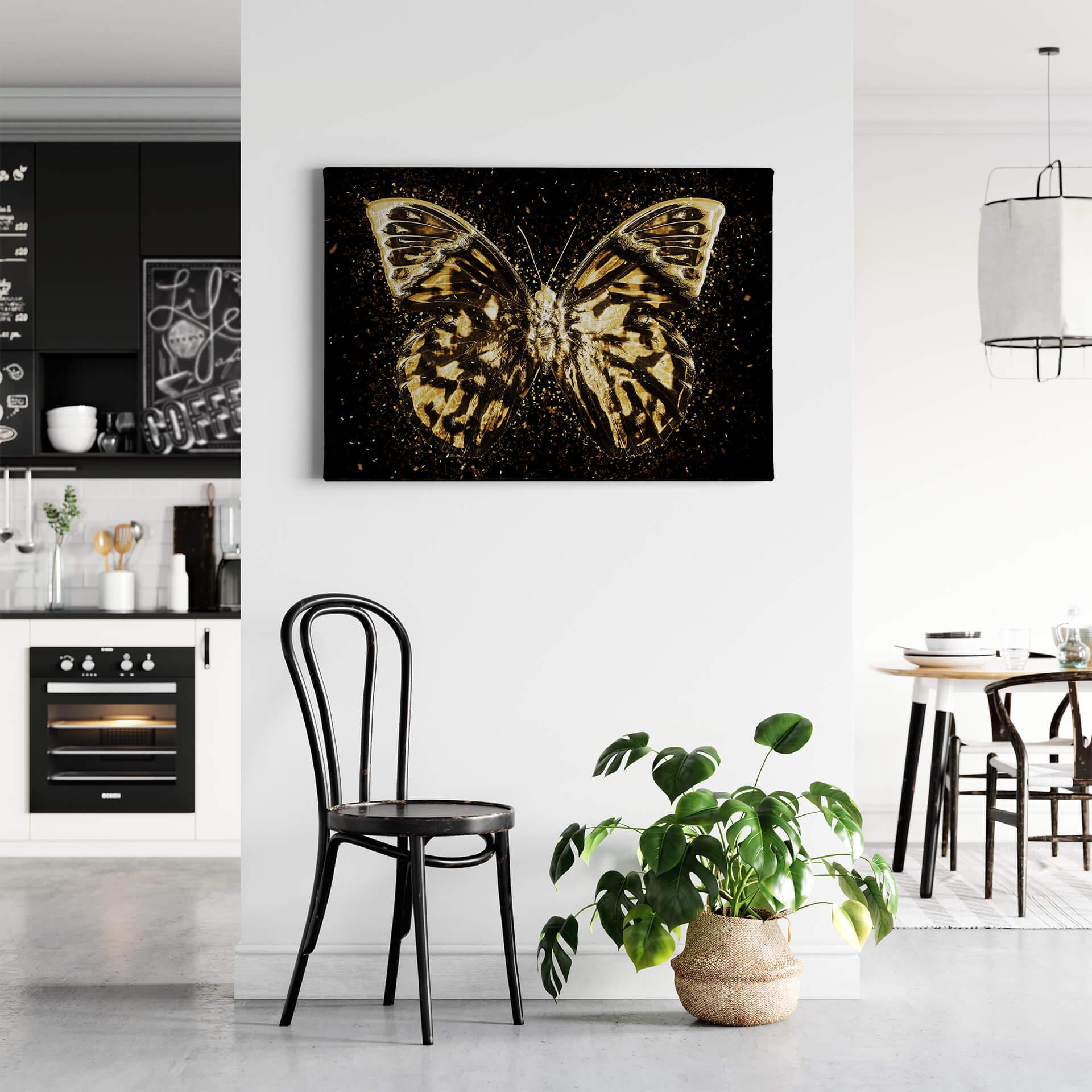 Lienzo Hugonnard - Mariposa dorada