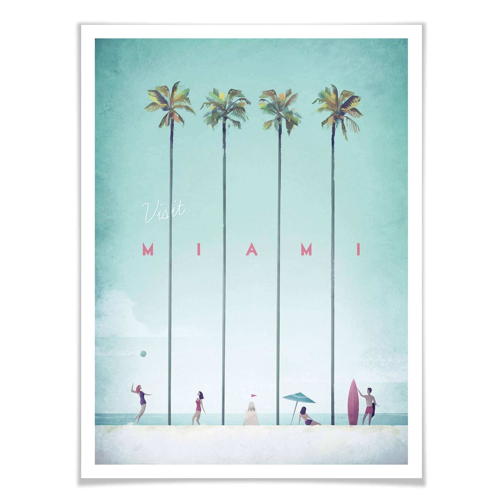 Plakat Rivers - Miami
