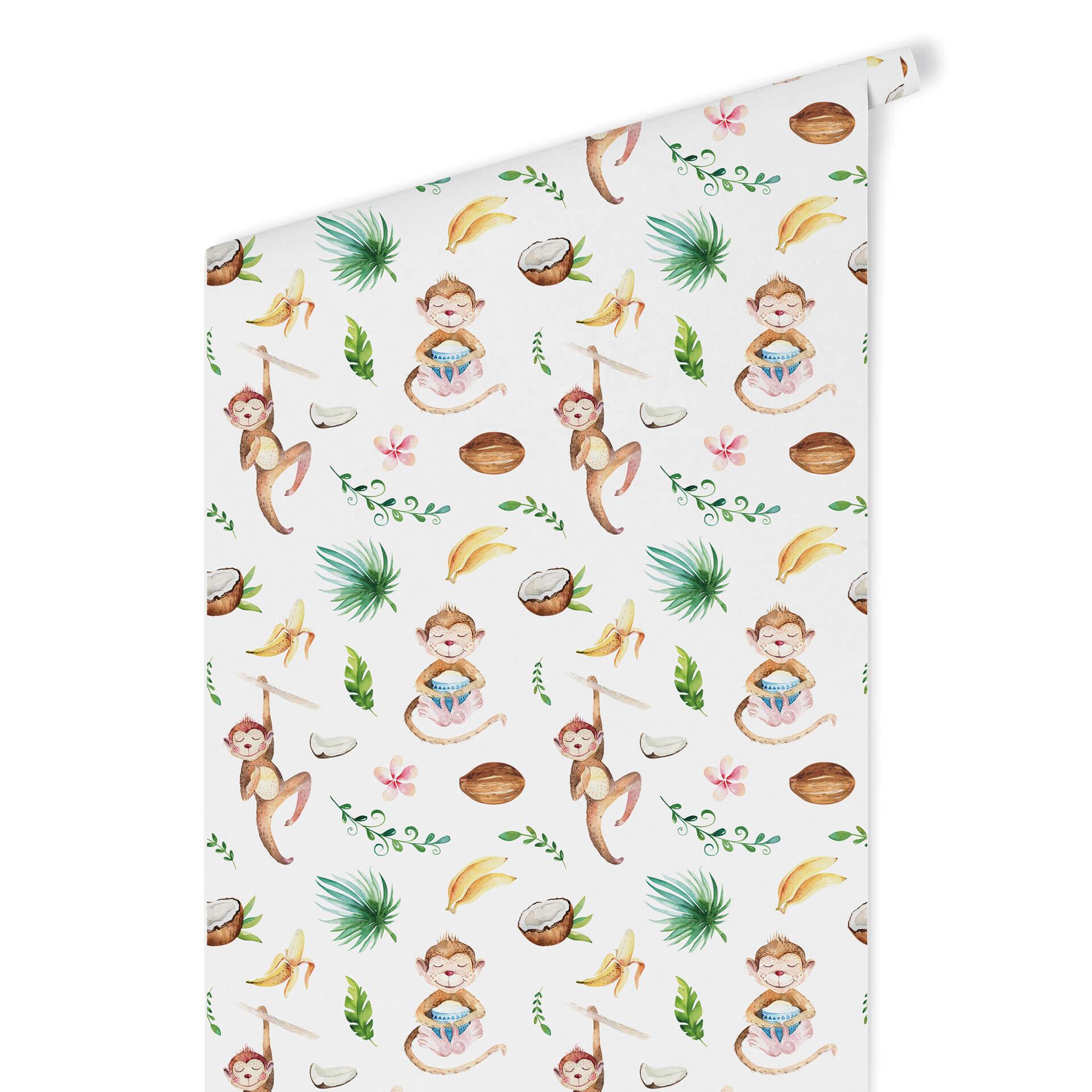Patroonbehang Kristina Kvilis – Monkeys 02