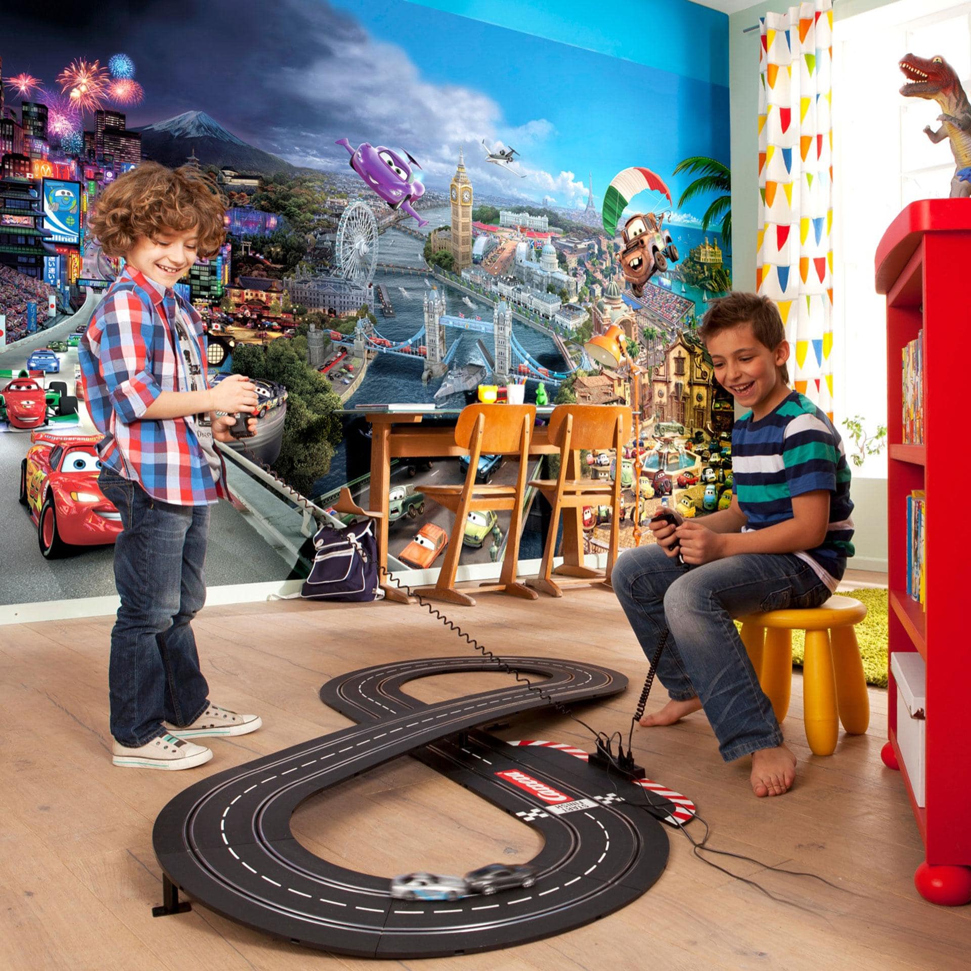 Fotobehang Papierbehang Disney Cars World