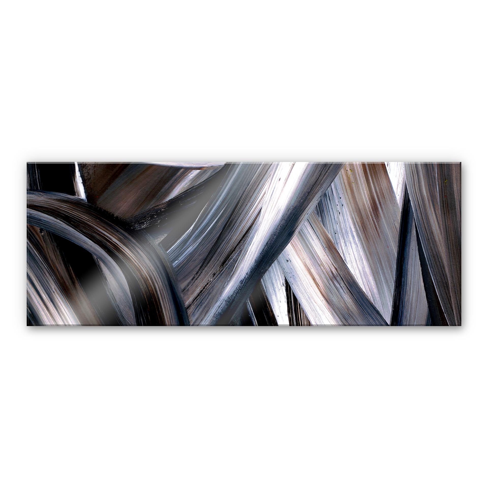 Akrylbillede Niksic - Brushstripe 02 - Panorama