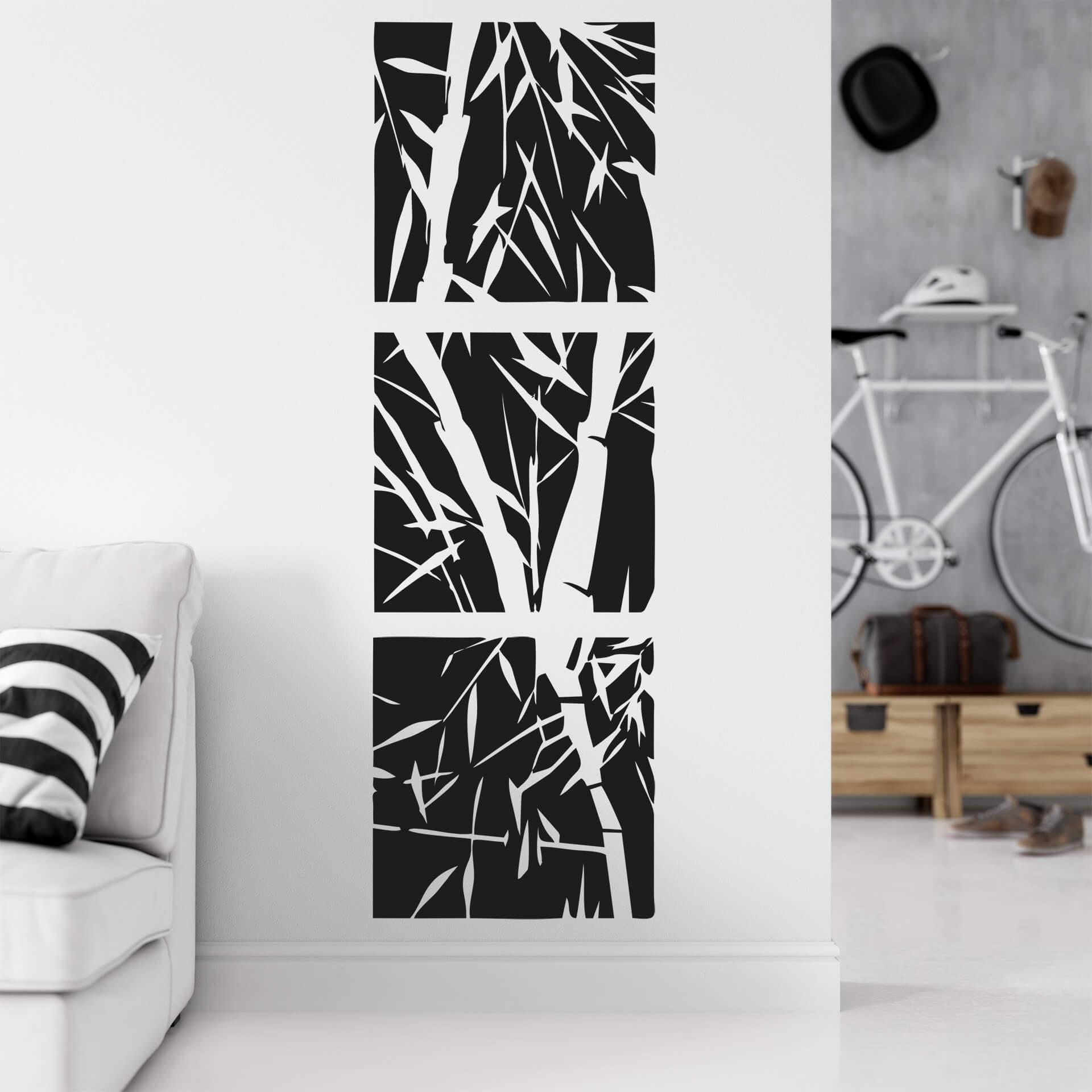 Muursticker Bamboe Set