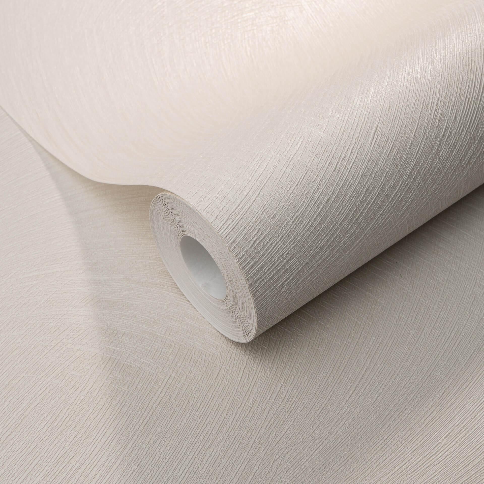 Vliestapete mit grafischen Mustern in creme