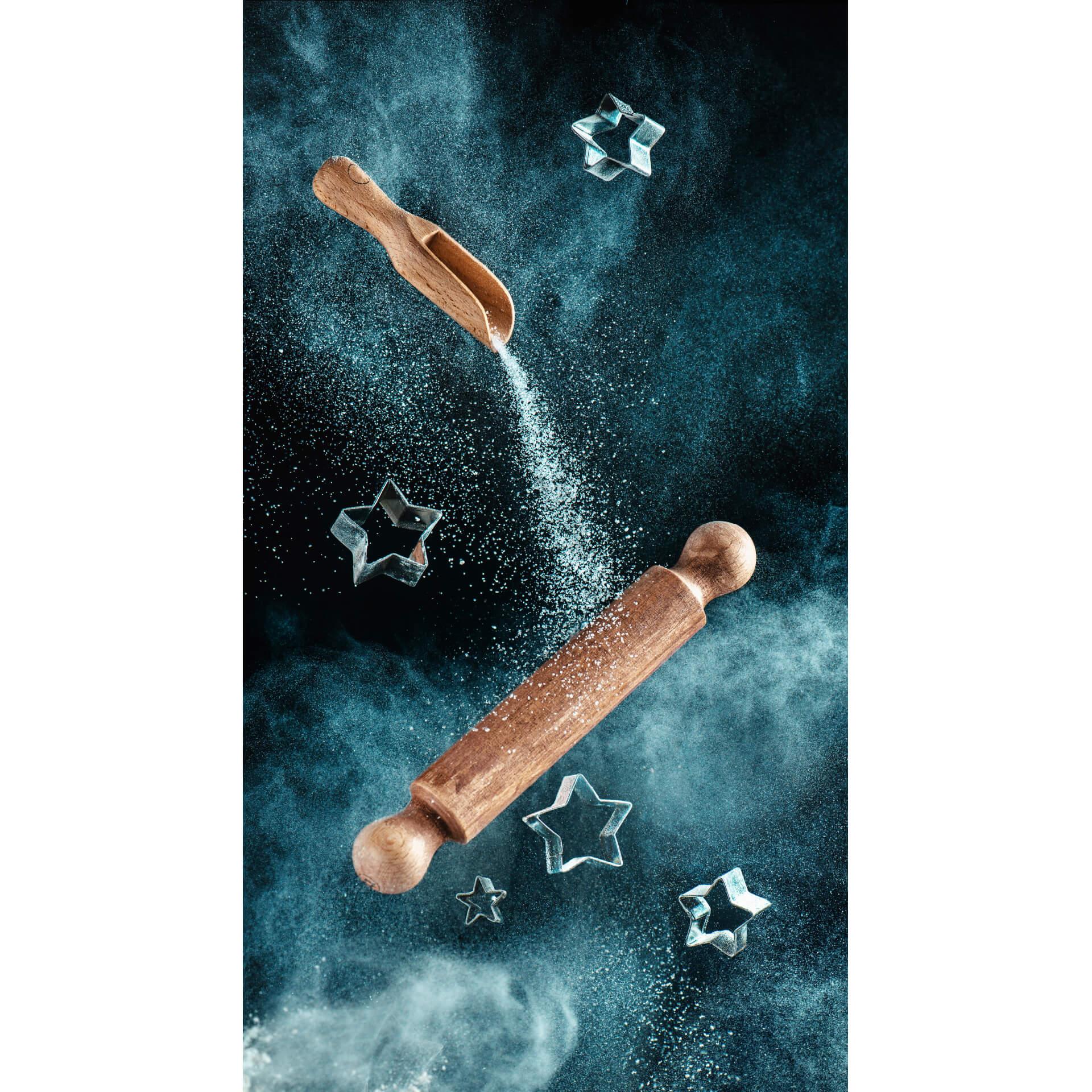 Fotobehang Belenko - Star Shaped Cookies
