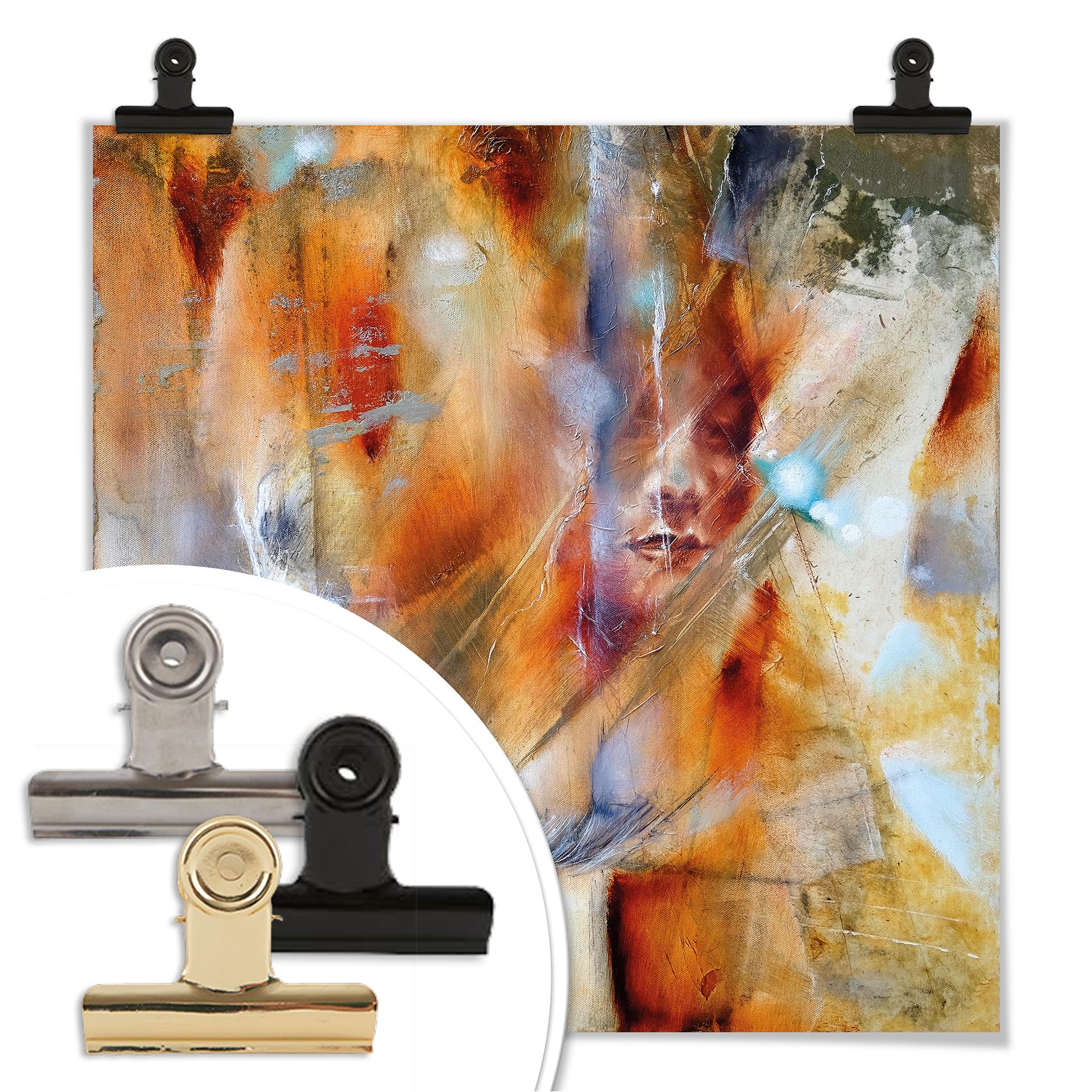 Poster - Schmucker - Cora mit Federn