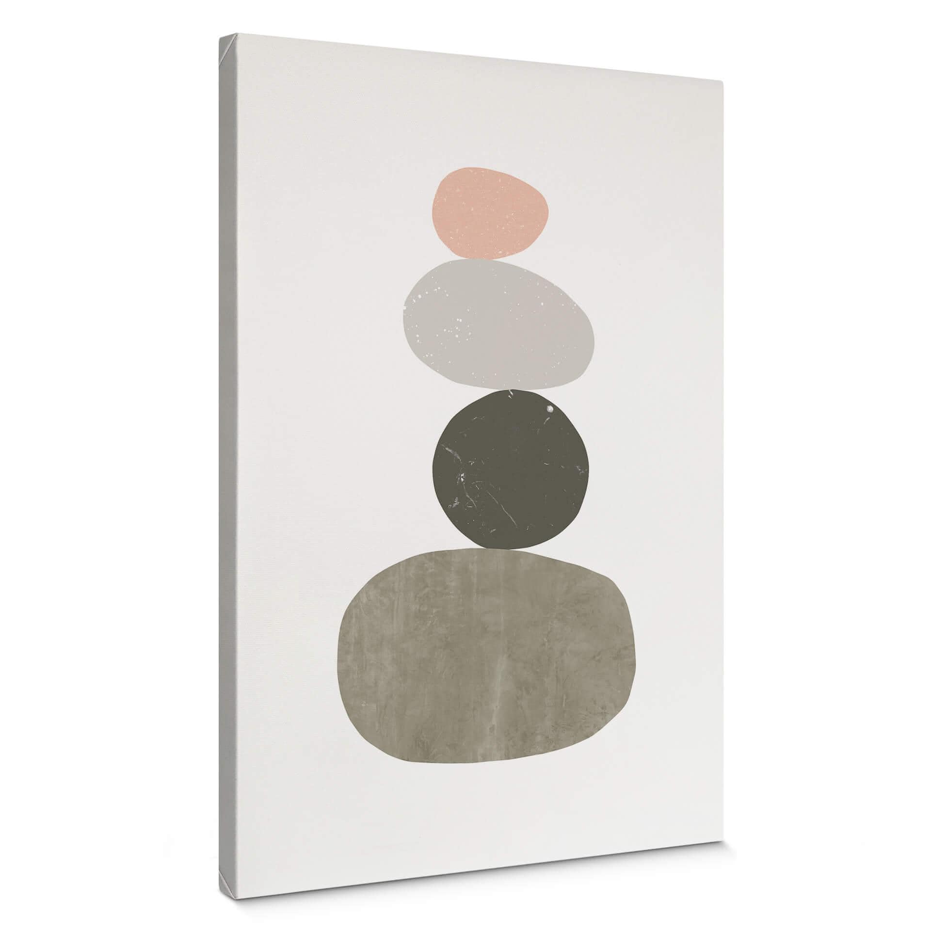 Lærredsprint - Nouveauprints - Sten 1