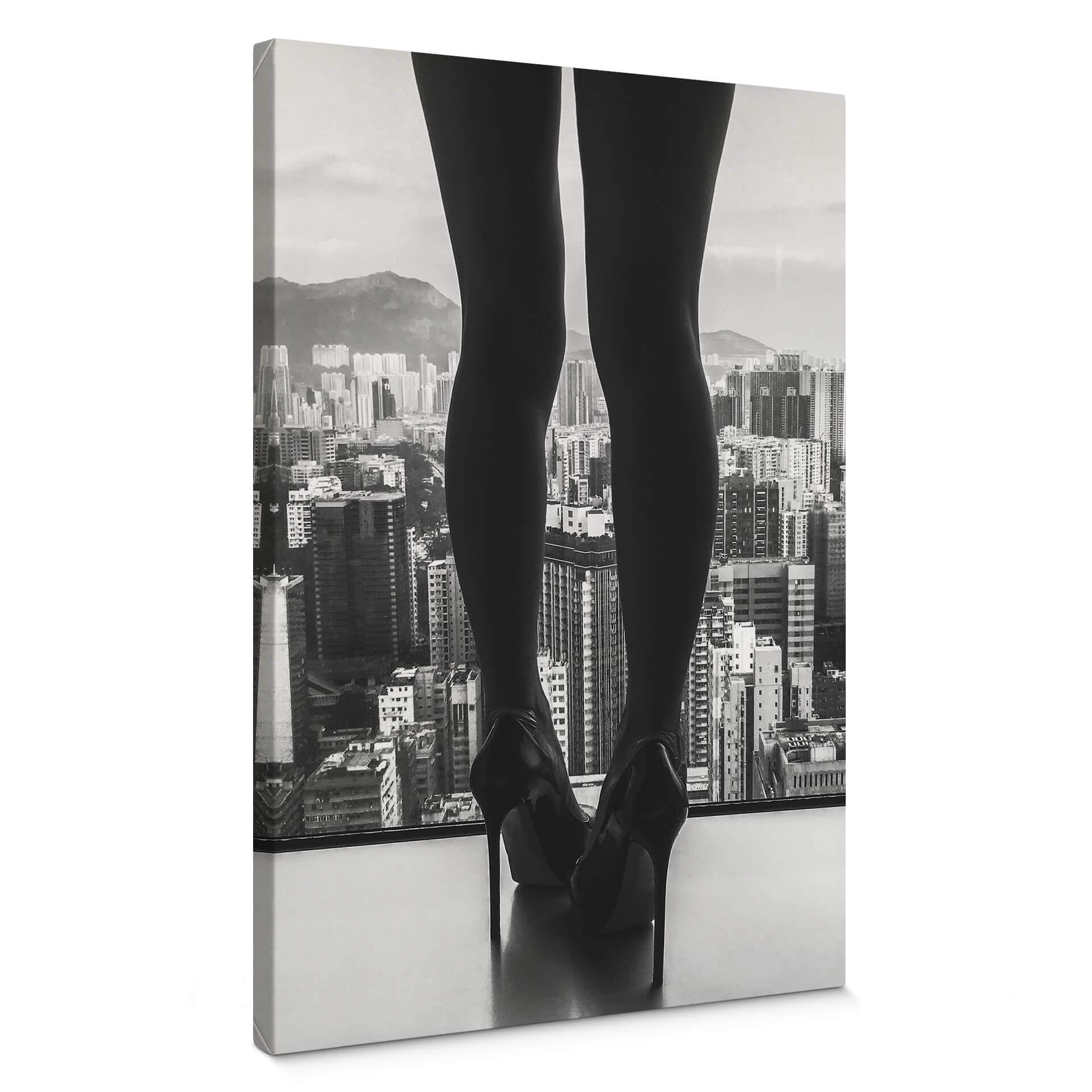 Lienzo Schottstaedt - Escapar de la ciudad