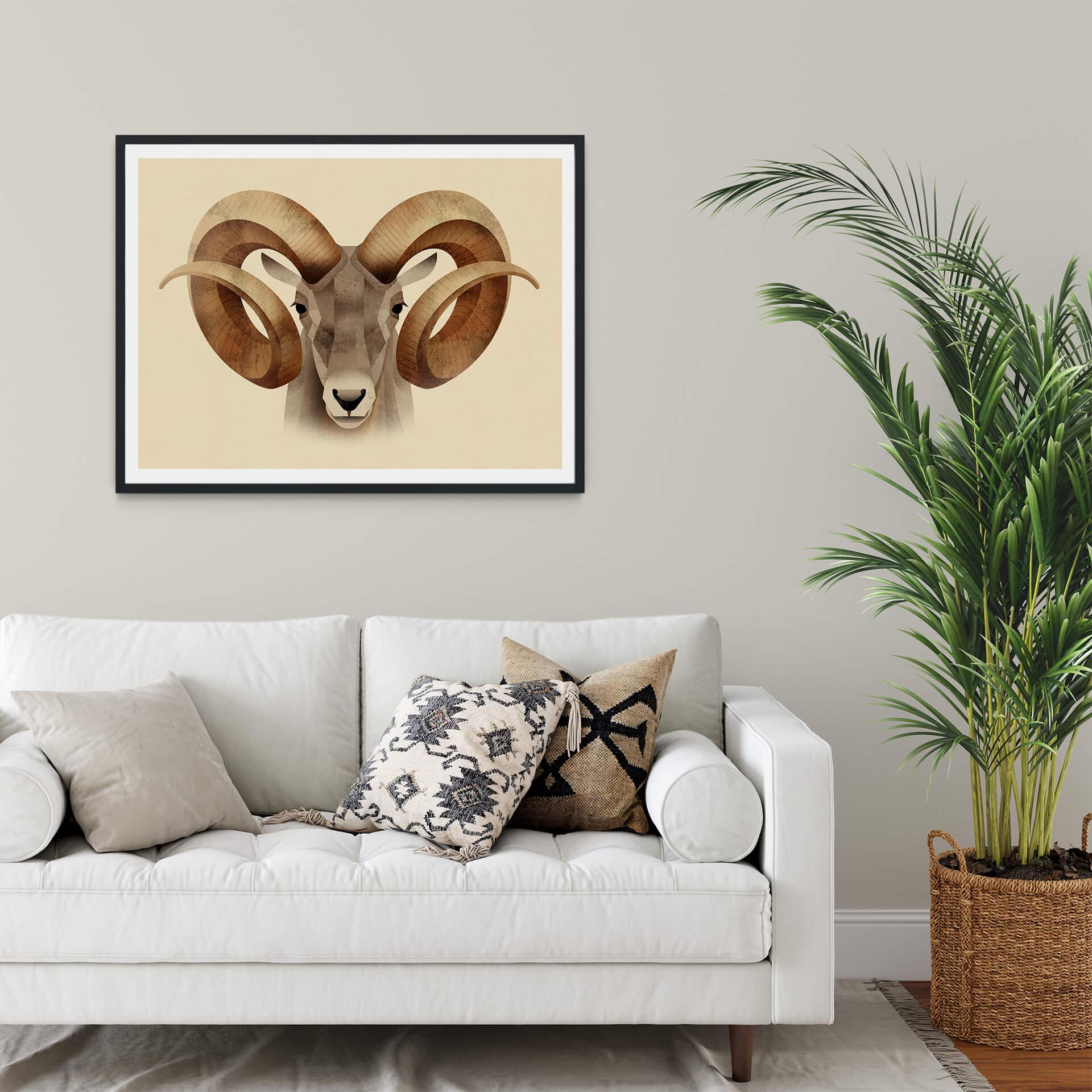 Póster Marrón - Urial