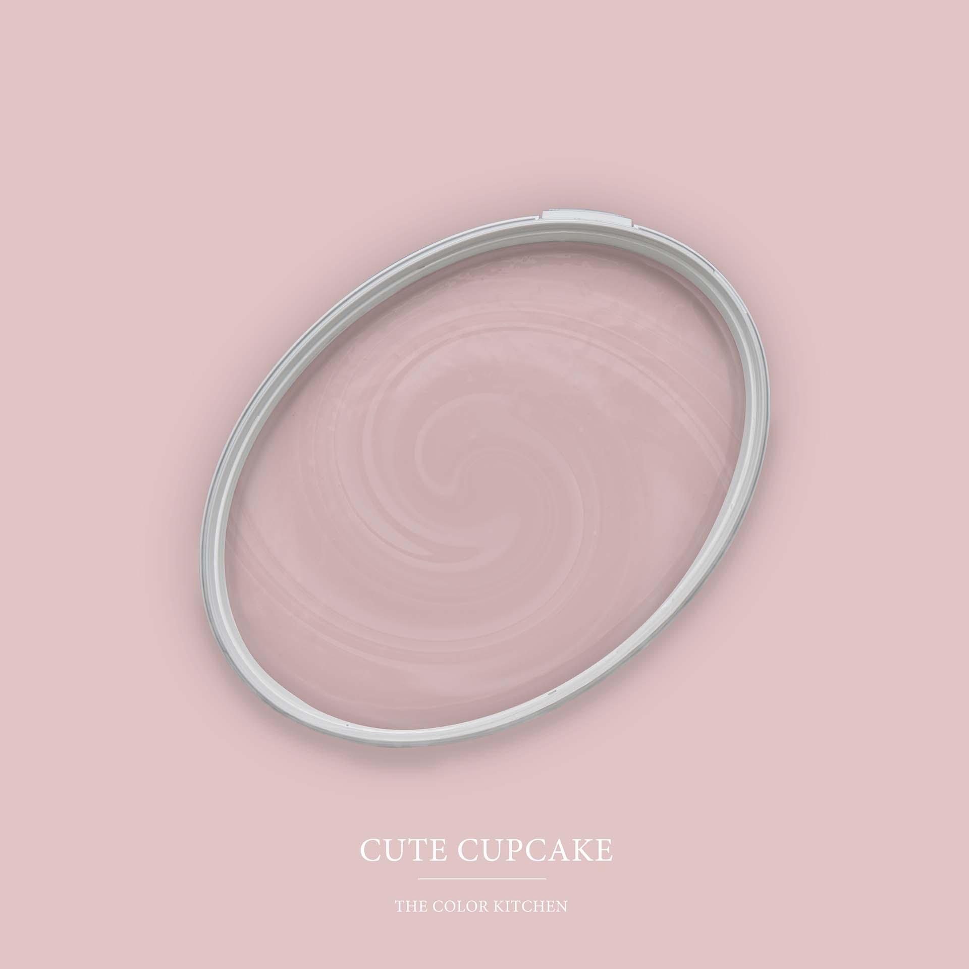 Vægfarve pink silkemat - COLOR Kitchen Sød Cupcake