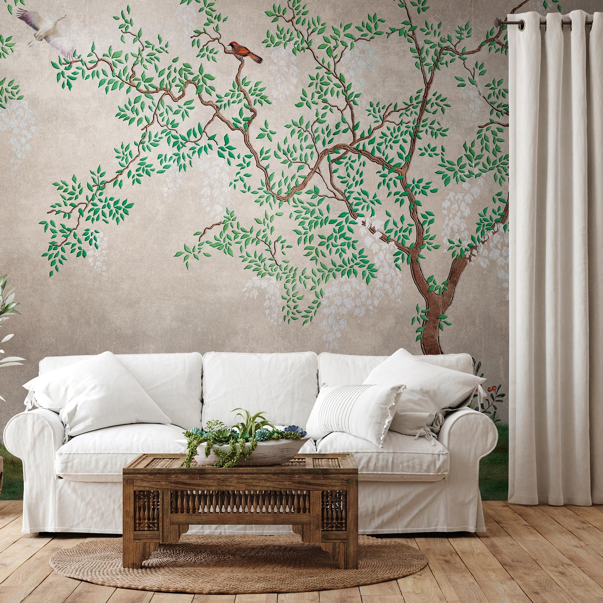 Livingwalls Metropolitan stories THE WALL landschap behang