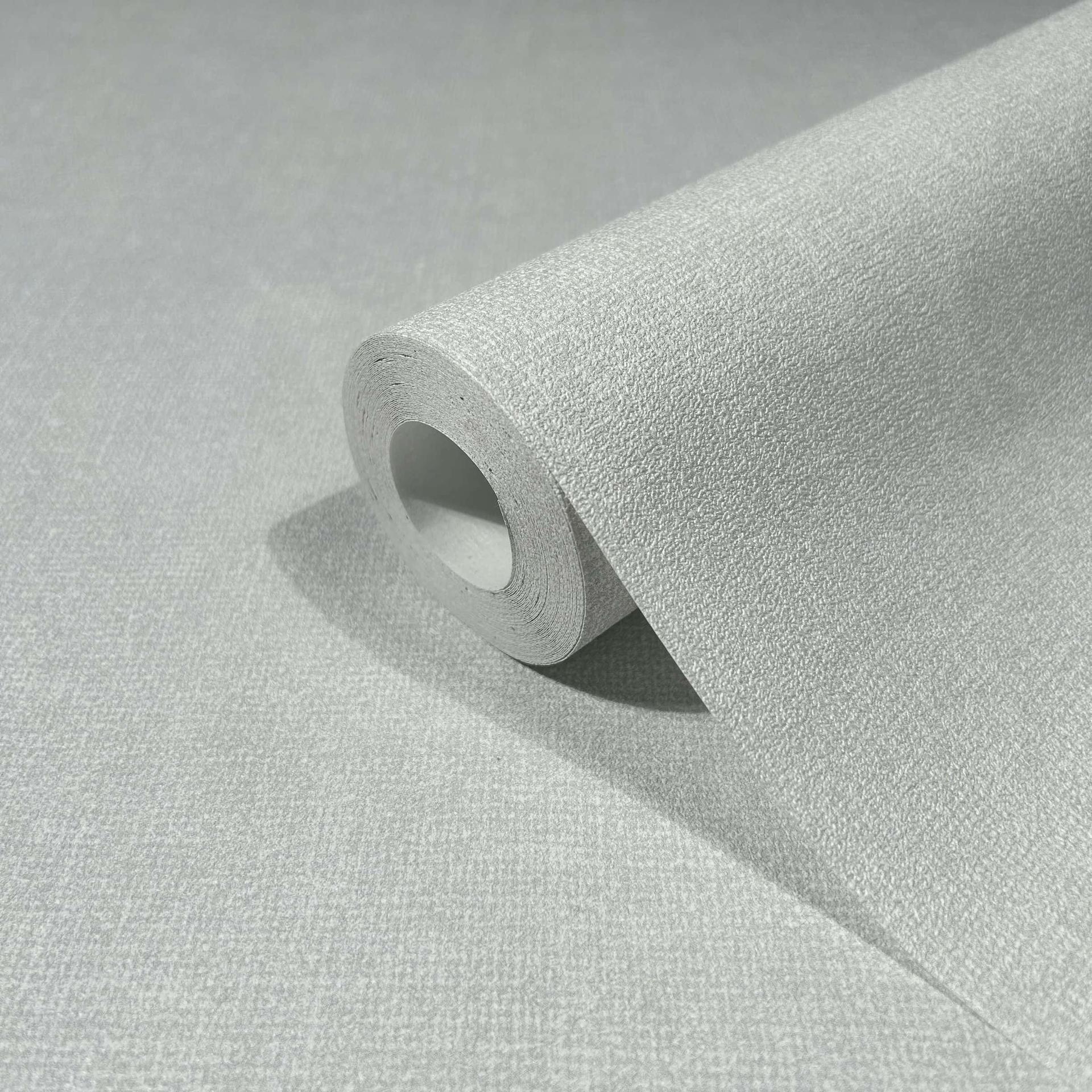 Vliesbehang modern structuur effen grijs uni