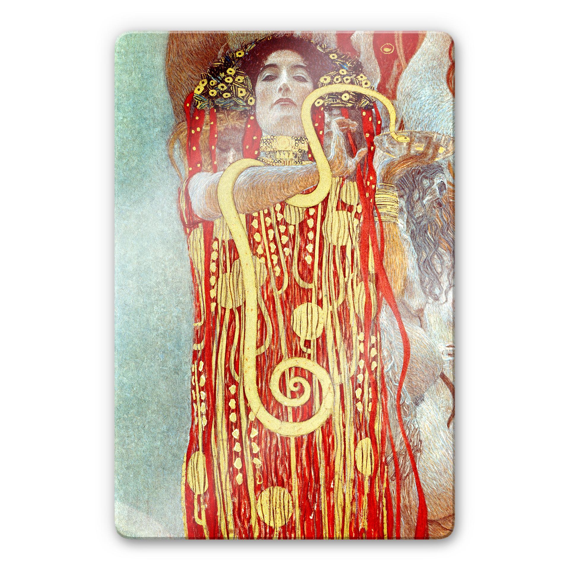 Glasbillede - Klimt - Hygeia