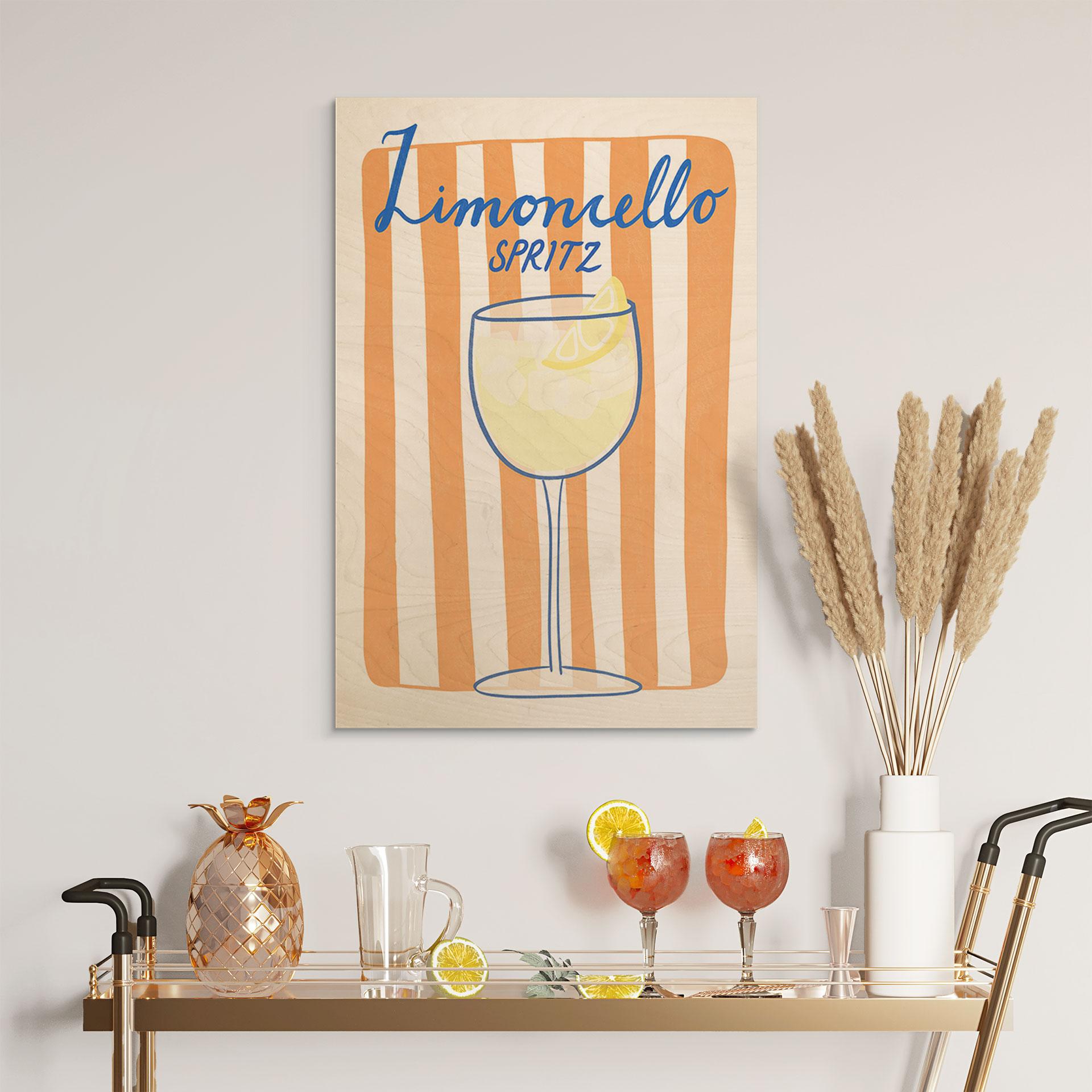 Træplakat Limoncello Spritz - Fritsch