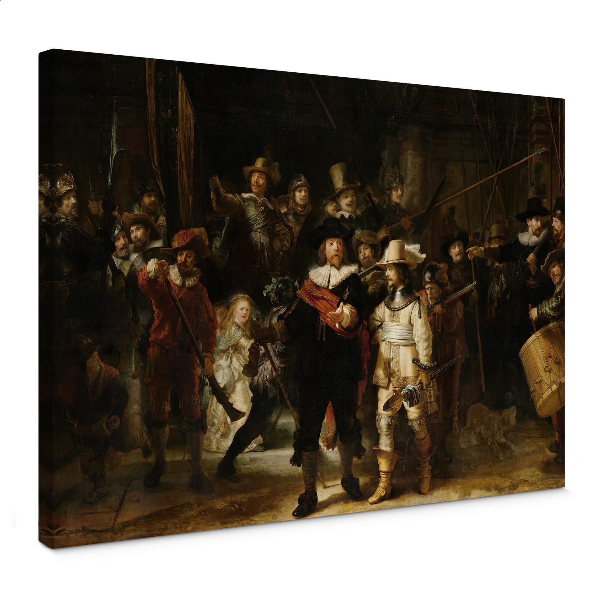 Obraz na płótnie Rembrandt - Straż nocna