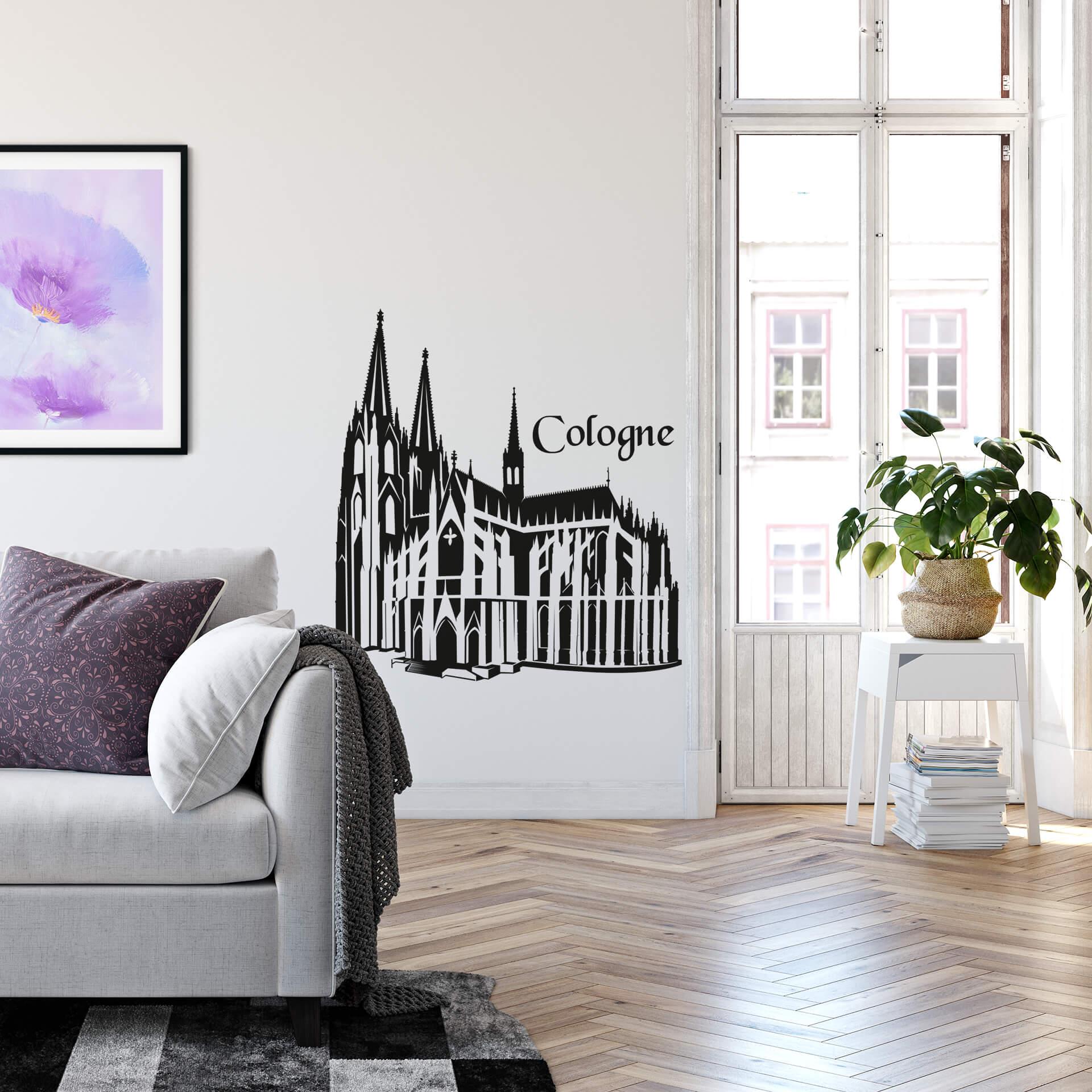 Muursticker Keulse Dom