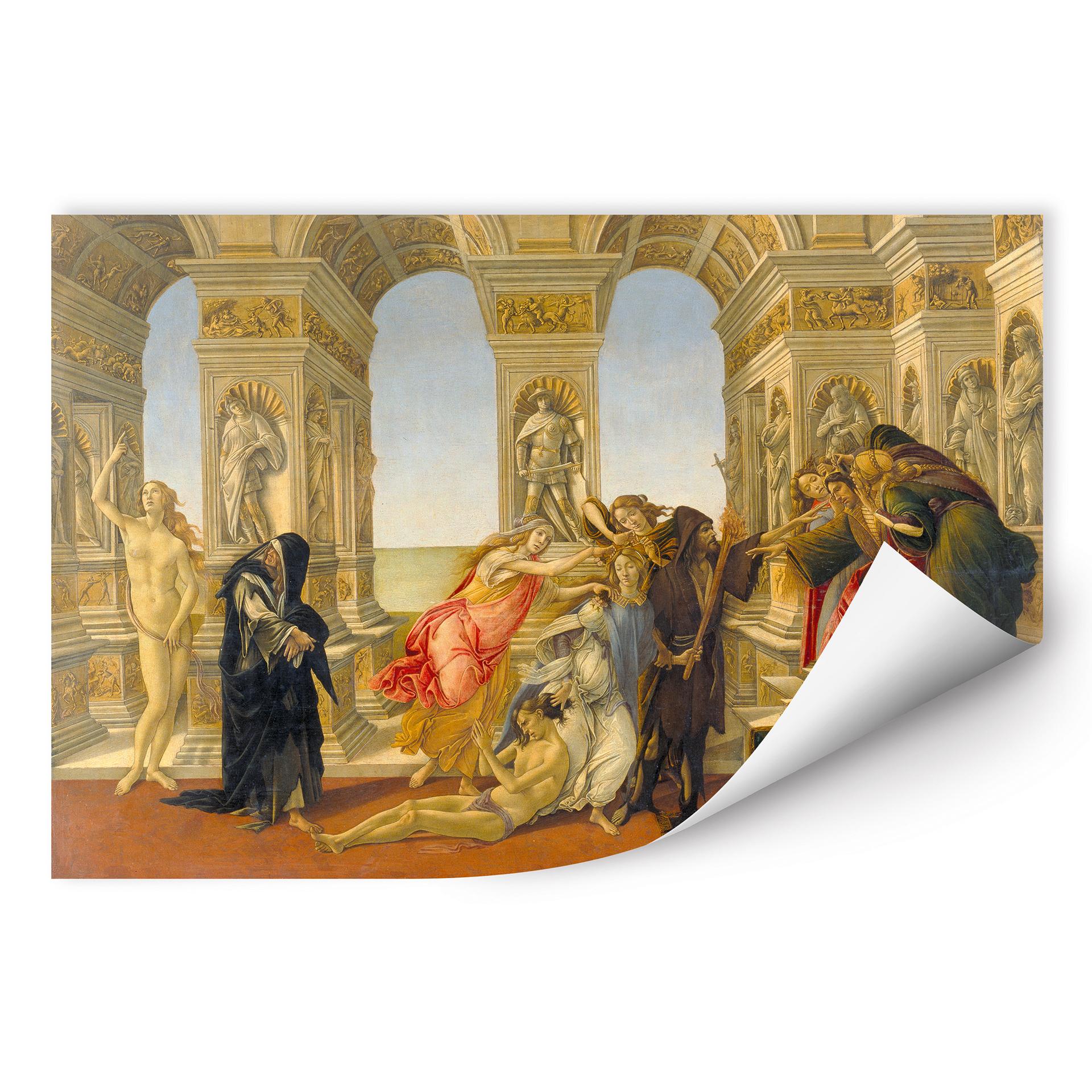 Wallprint W - Botticelli - Die Verleumdung des Apelles