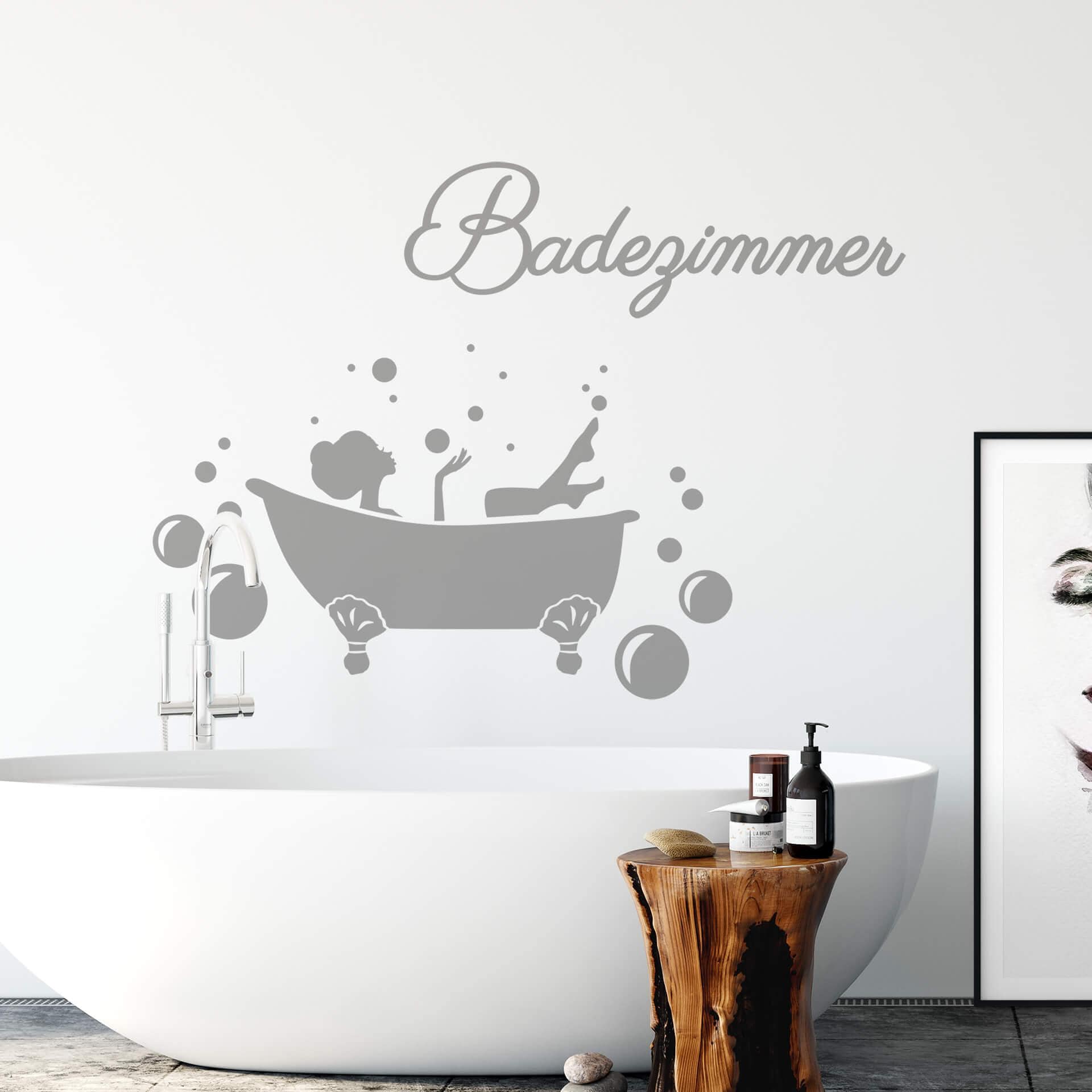 Wandtattoo Badezimmer 01