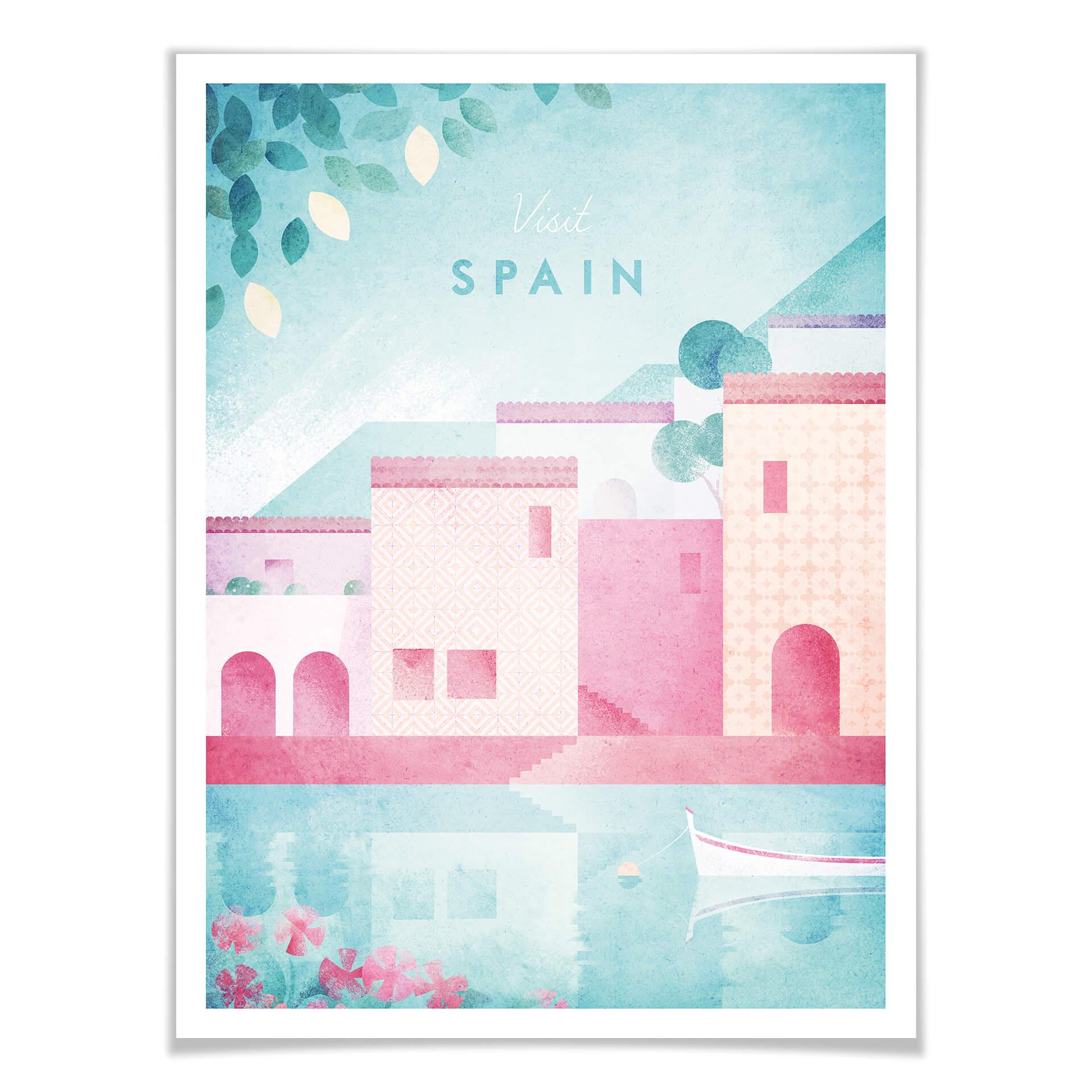 Plakat Rivers - Hiszpania