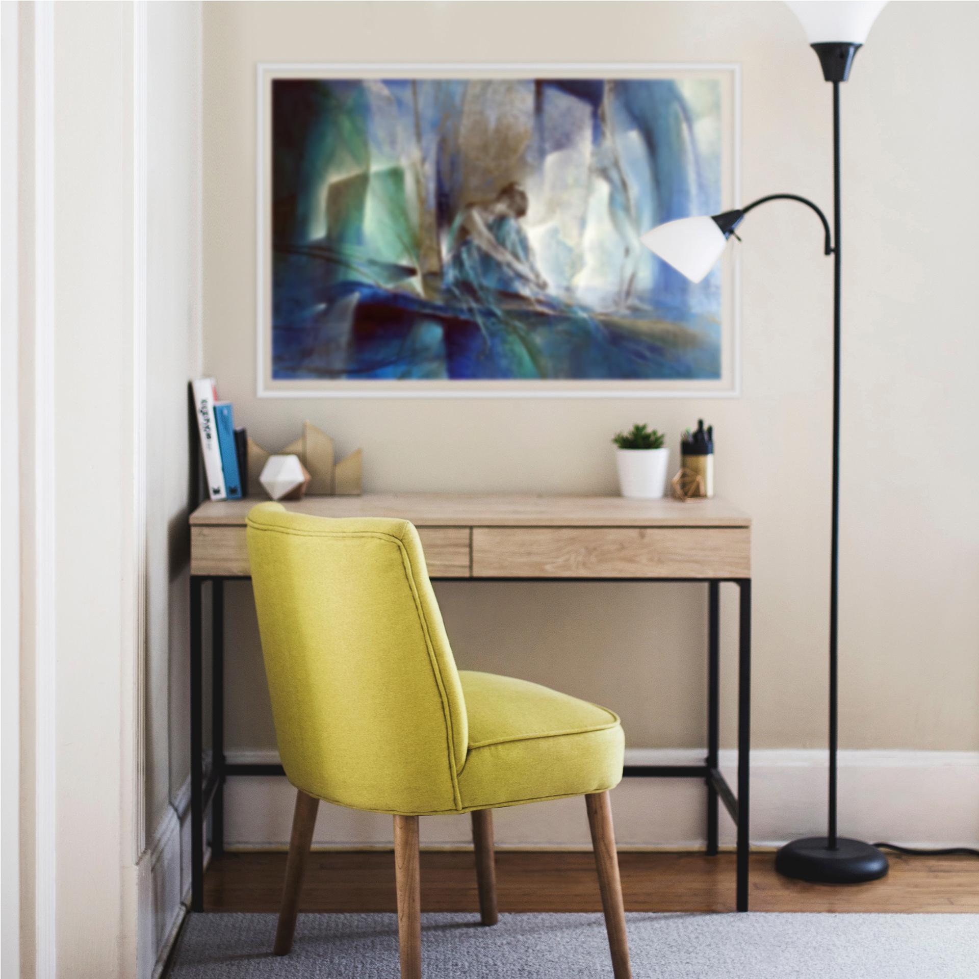 Wallprint Schmucker - Im blauen Raum