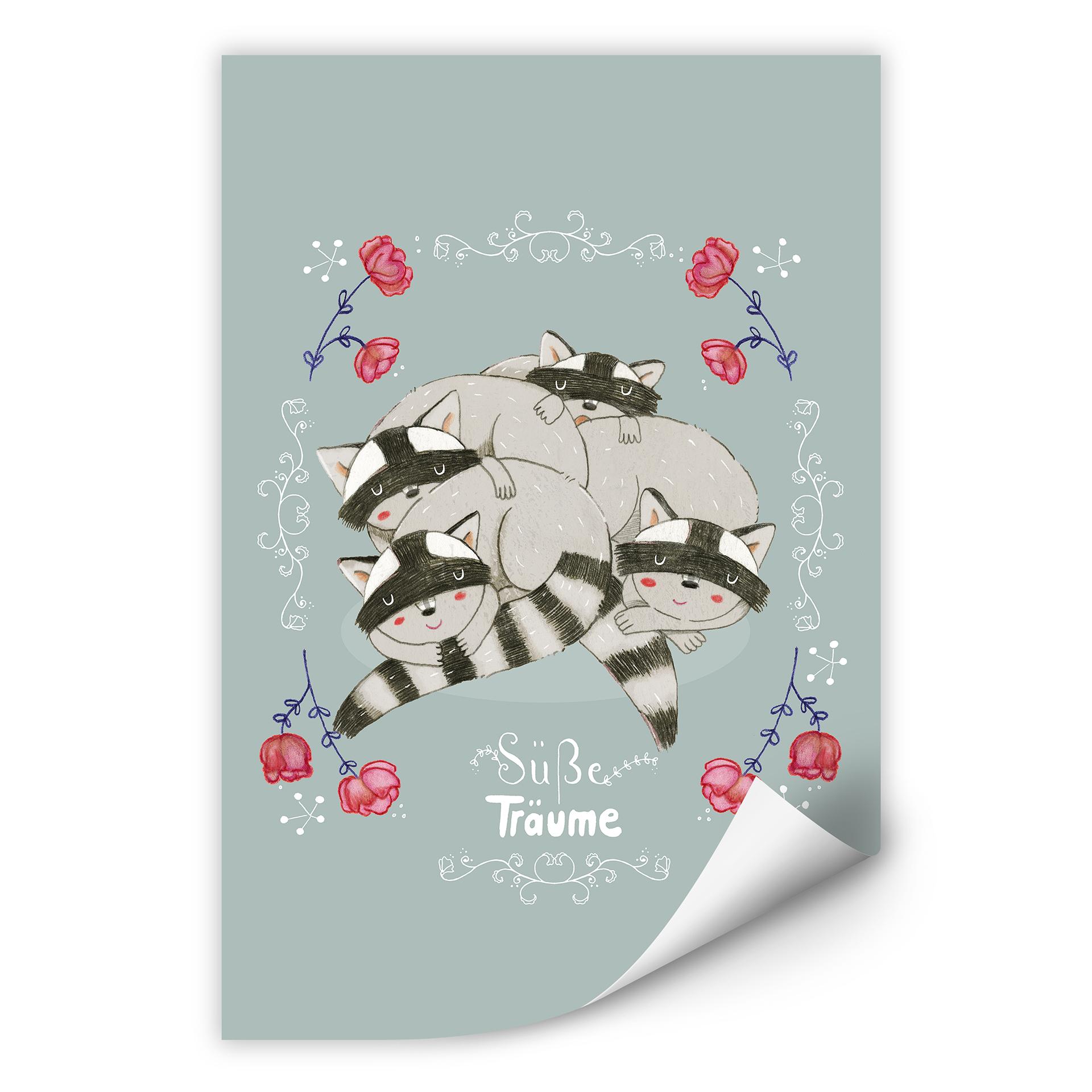 Wallprint Loske - Süße Träume