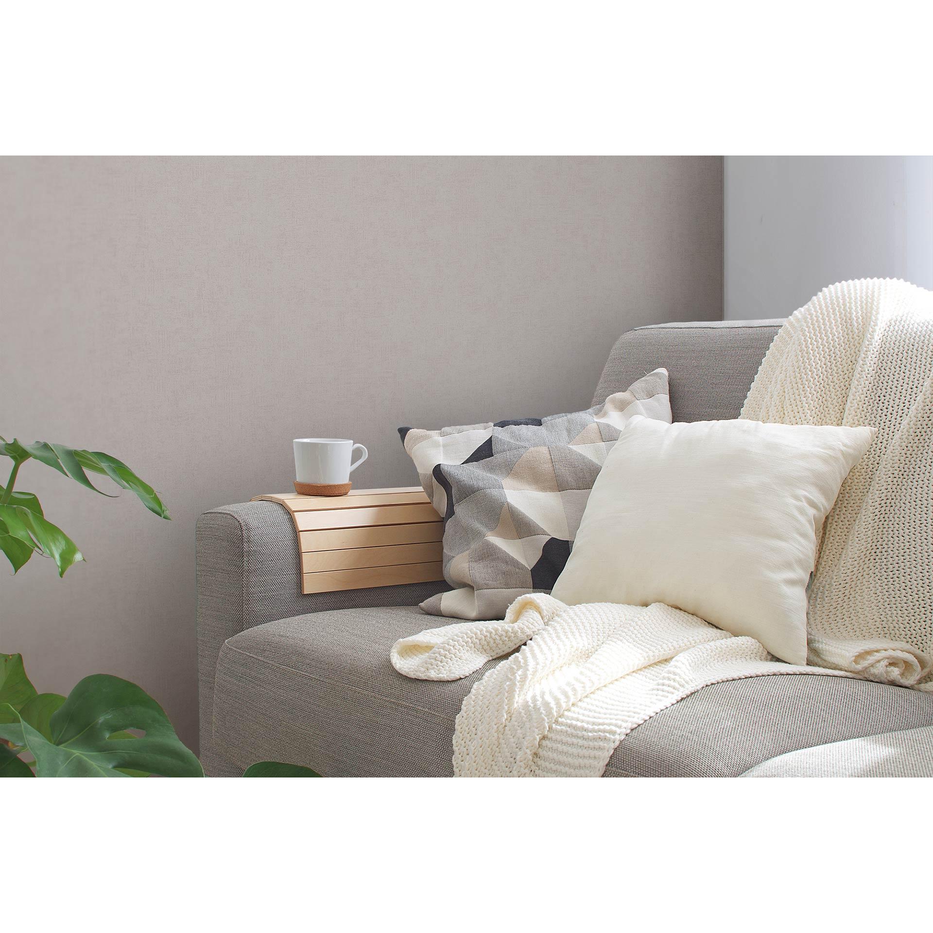 Livingwalls Titanium 3 - Effen Vliesbehang