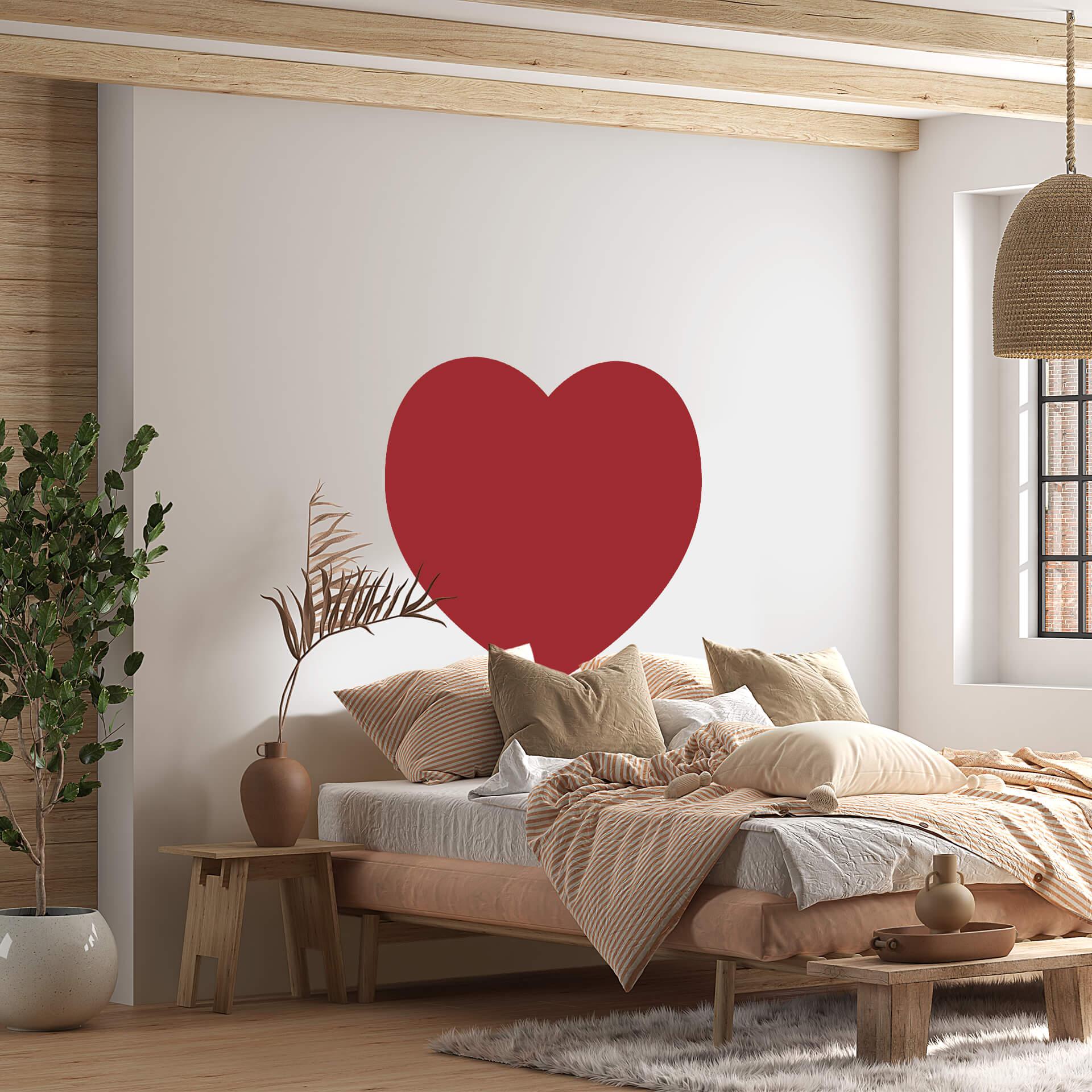 Hjerte wallsticker