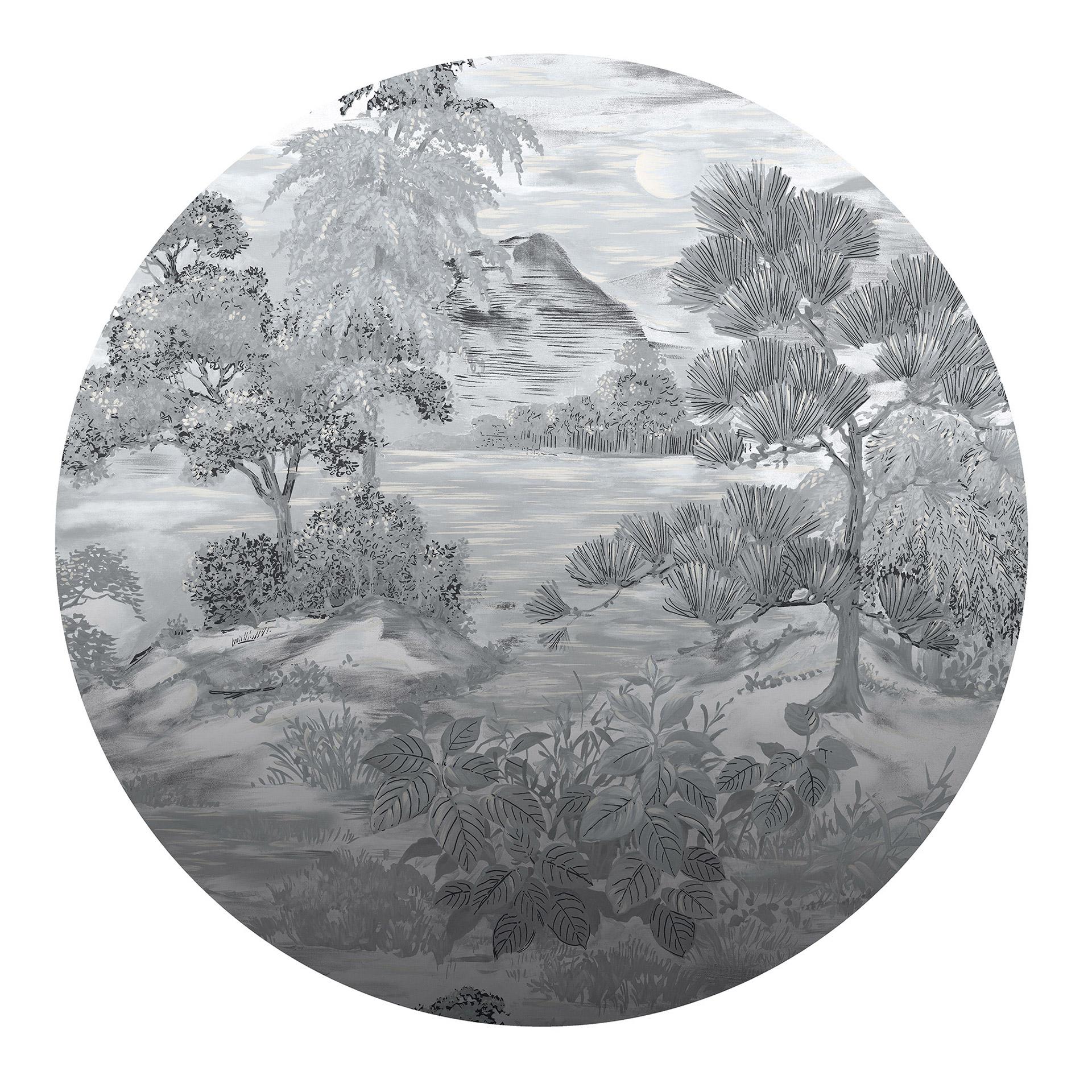 Papel pintado digital Fujiyama en 1,4 m x 1,4 m Fashion for Walls 4 de Guido Maria Kretschmer