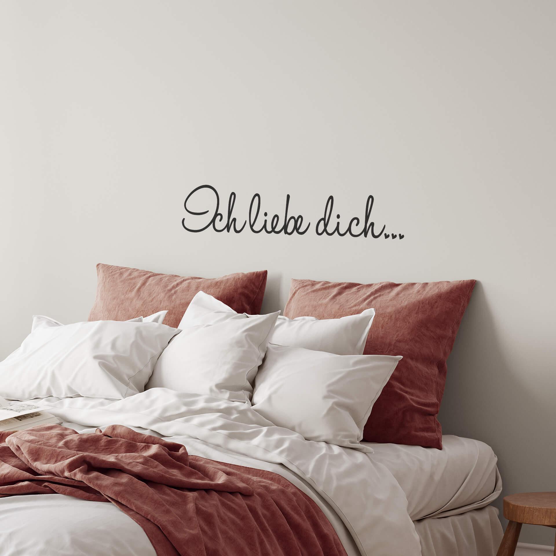 Wallsticker - Ich liebe dich 02